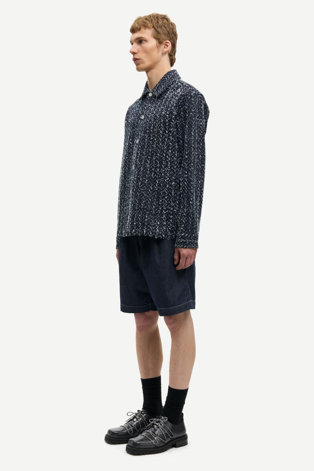 SACASTOR X OVERSHIRT - INDIGO FLOSS