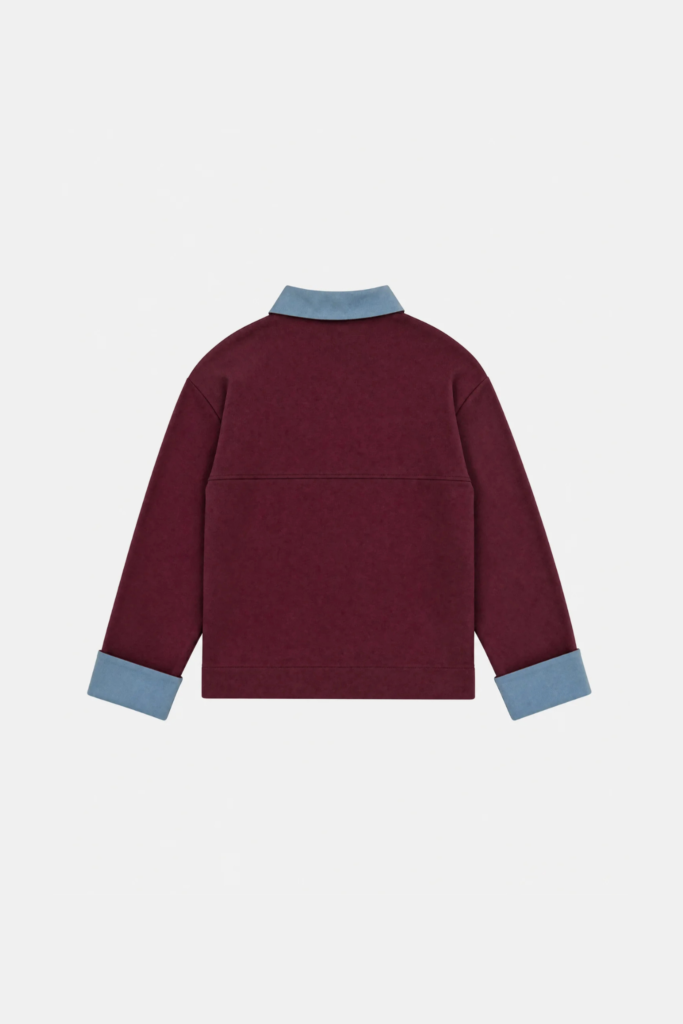 LUCILLA POLO SWEAT - PLUM