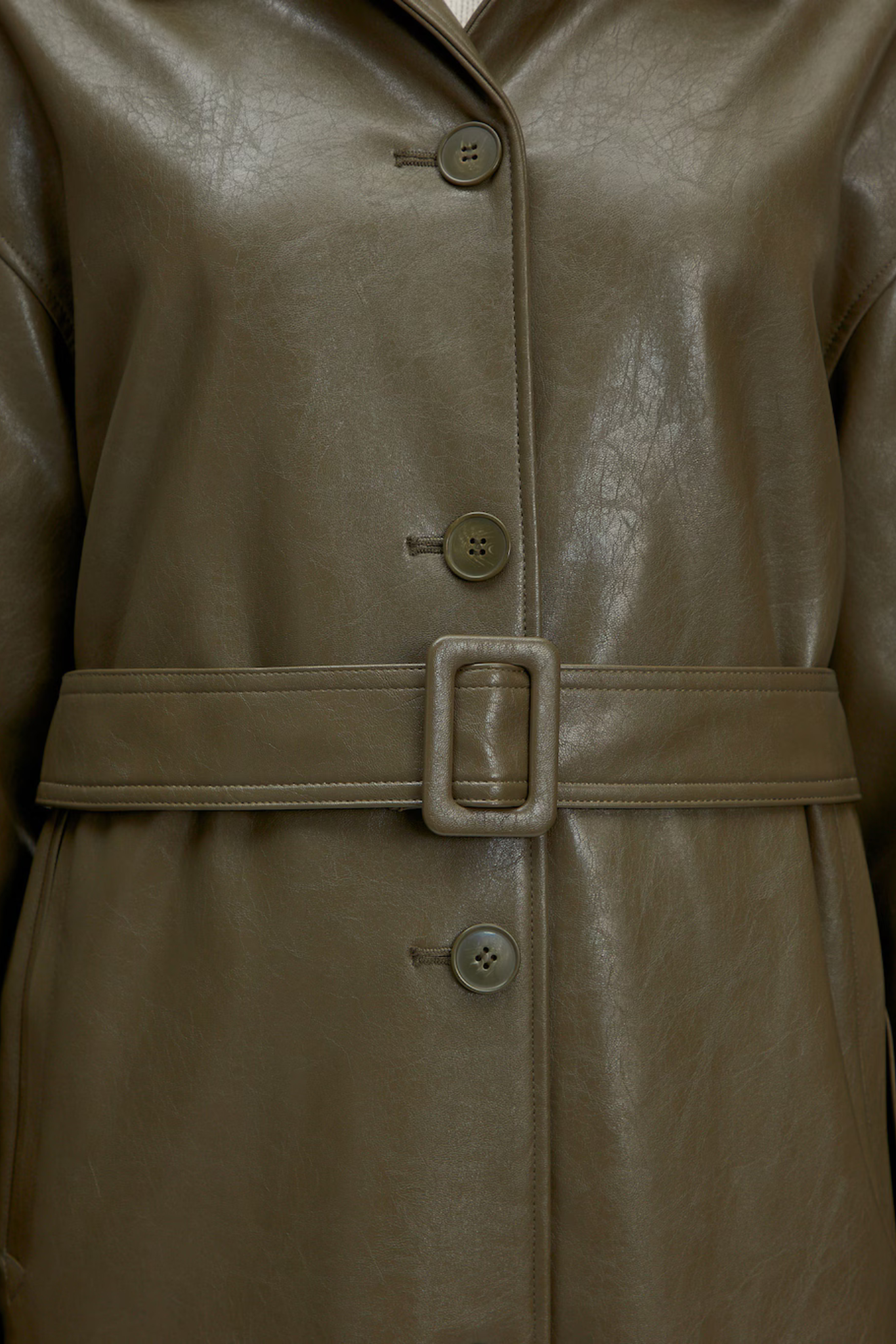 ELEA COAT - GRAPE LEAF