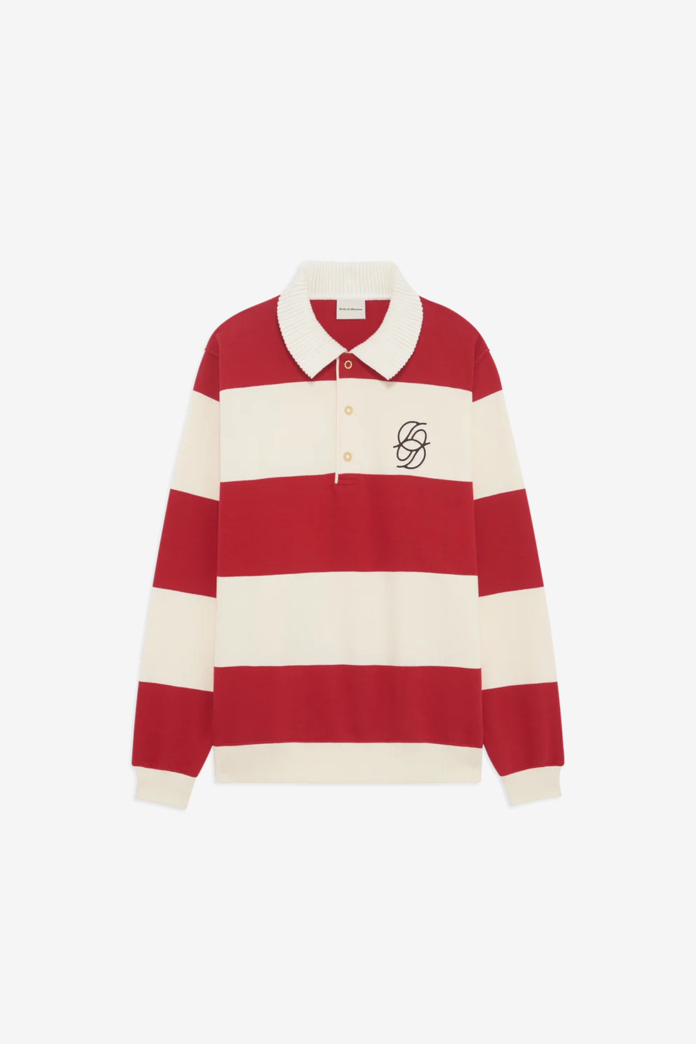 LE POLO RAYURE - RED