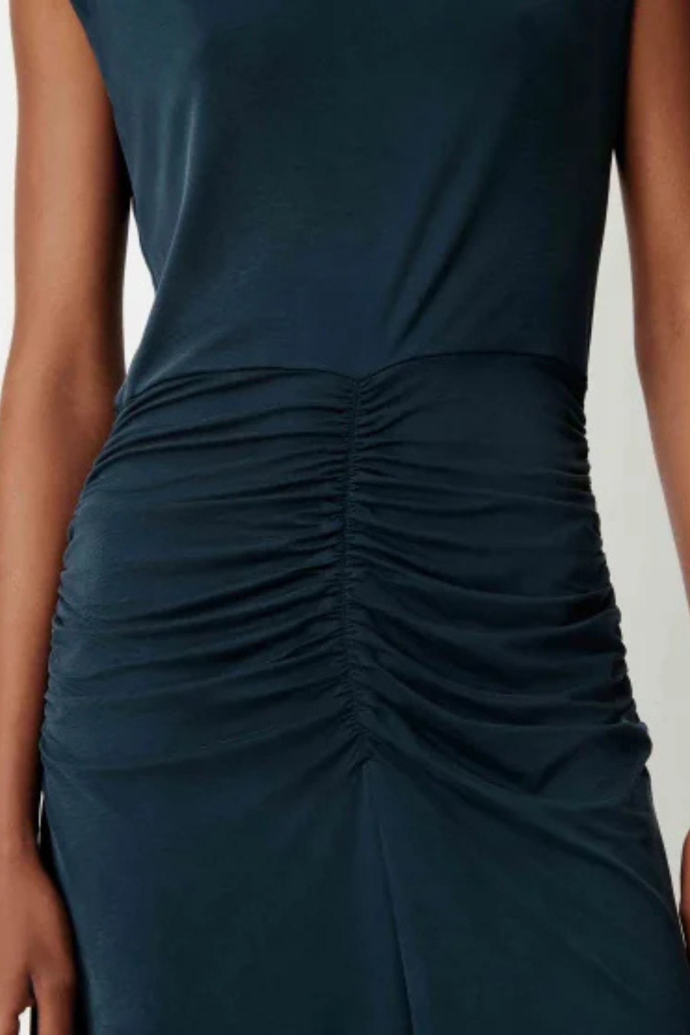 RITESSA GATHERED DRESS - PAONEA