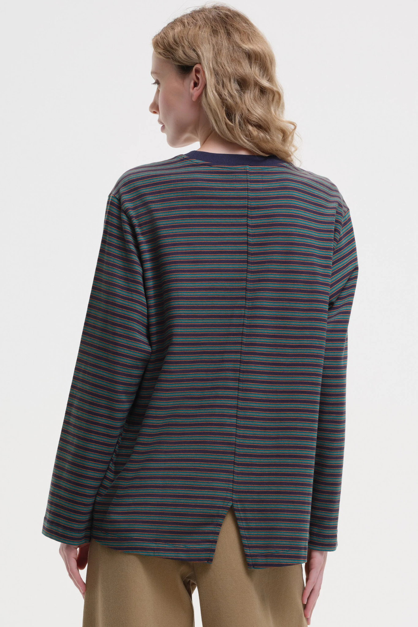 LEO STRIPE T-SHIRT - GREEN