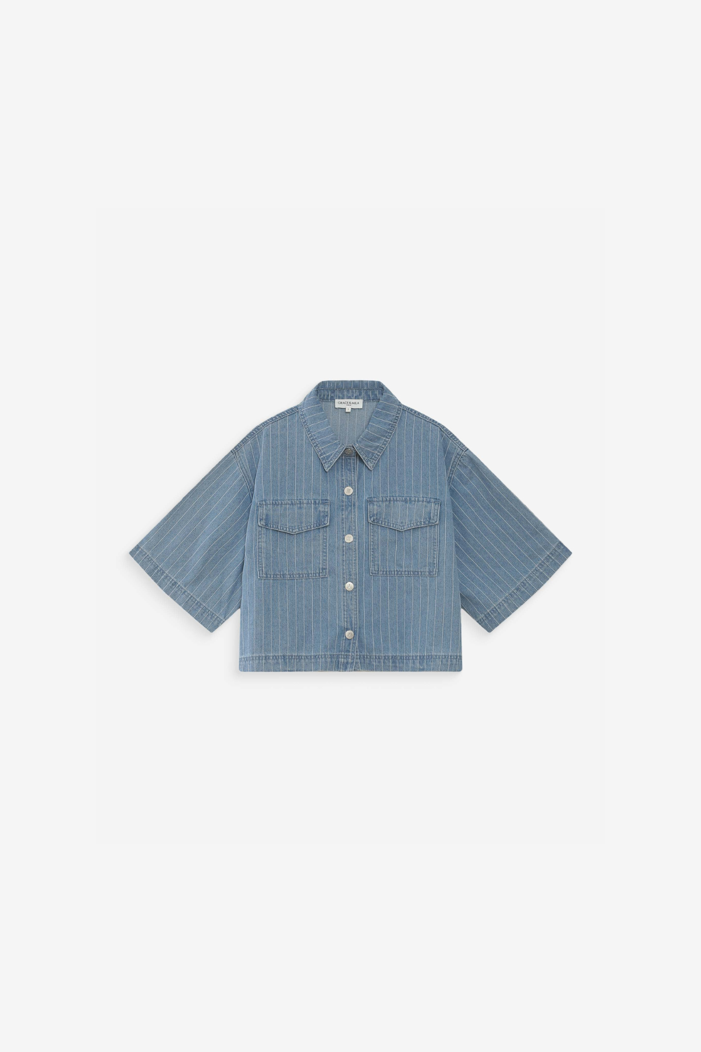 VITA SHIRT - STRIPED BLUE