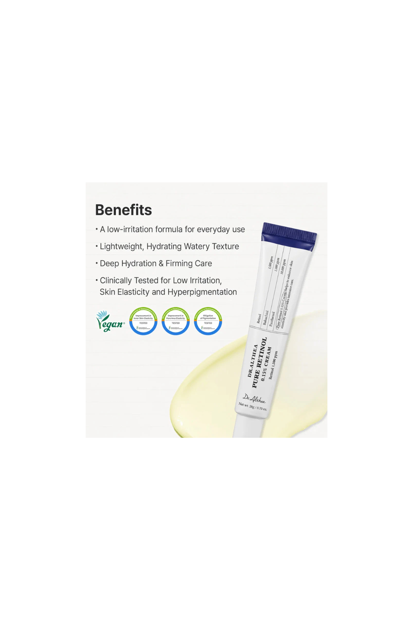 PURE RETINOL 0.15% CREAM 20G