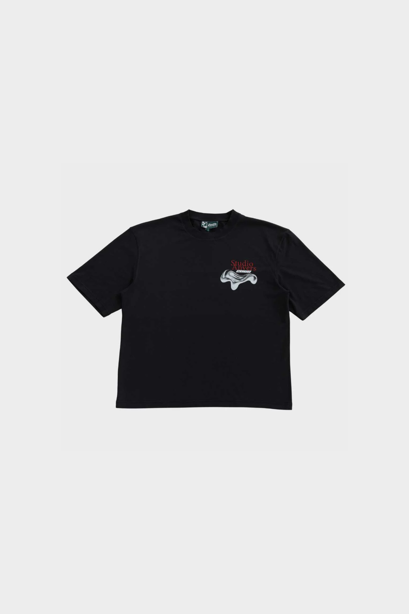 CHROME WAVES T-SHIRT - PHANTOM