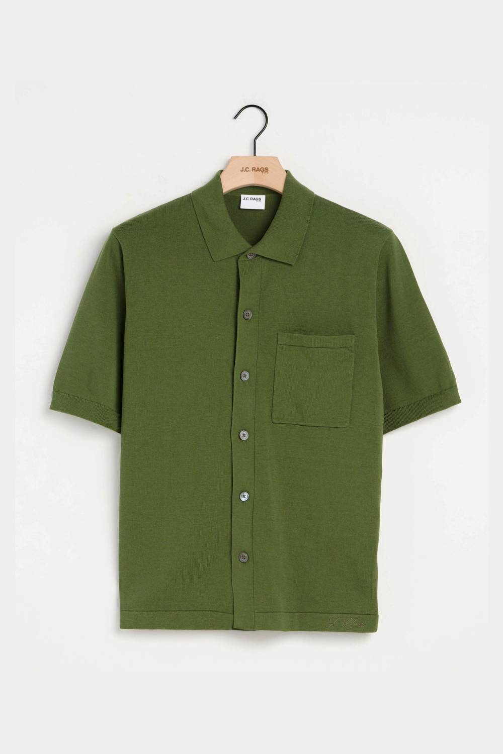 ASHER POLO - CYPRESS GREEN