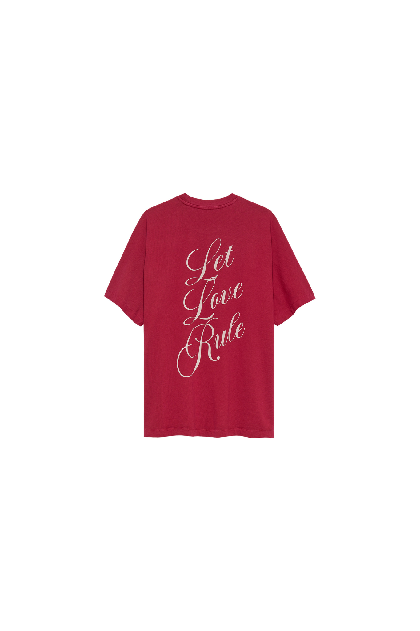 OVERSIZED GRAPHIC T-SHIRT - RHUBARB