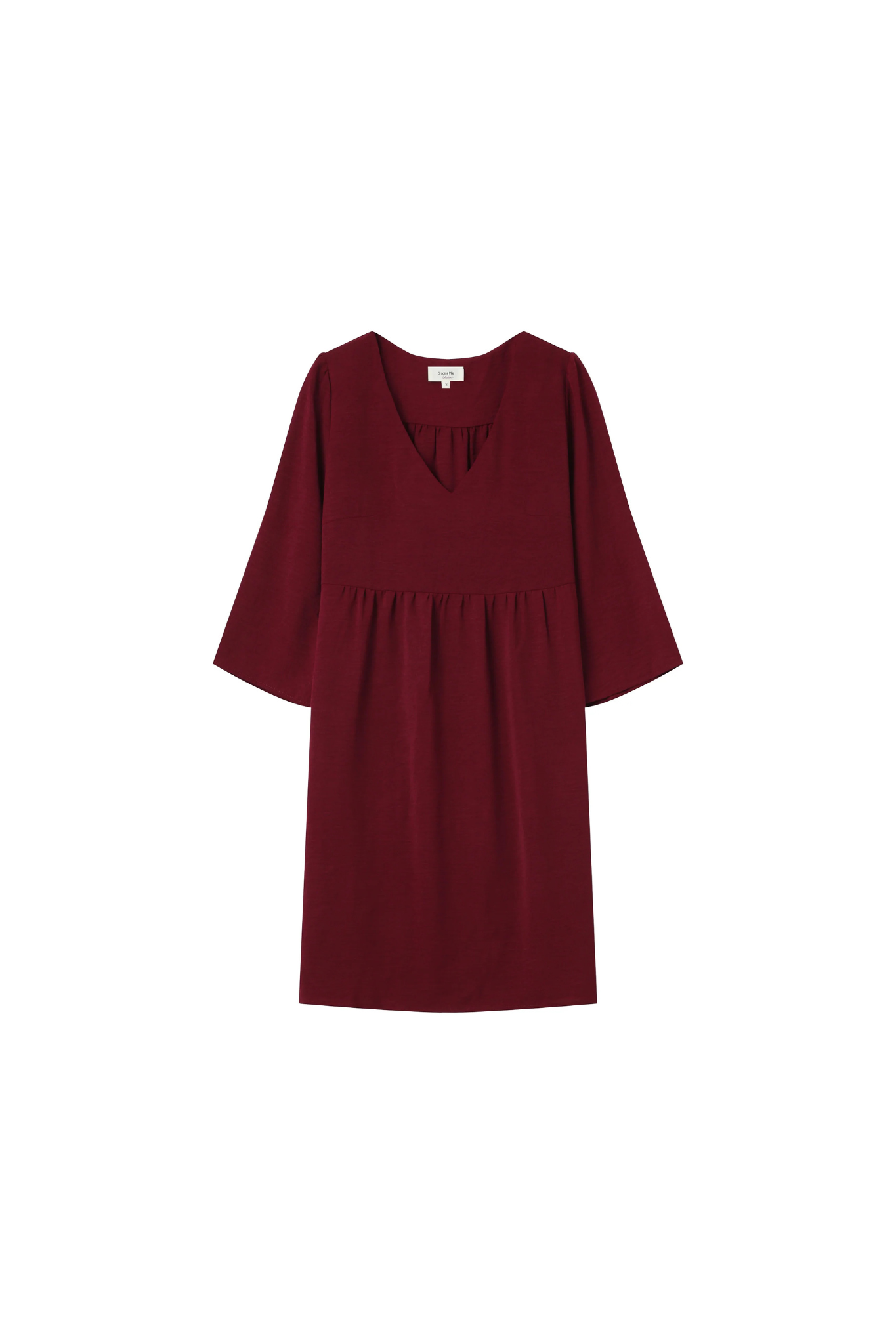 SUSANA DRESS - BORDEAUX