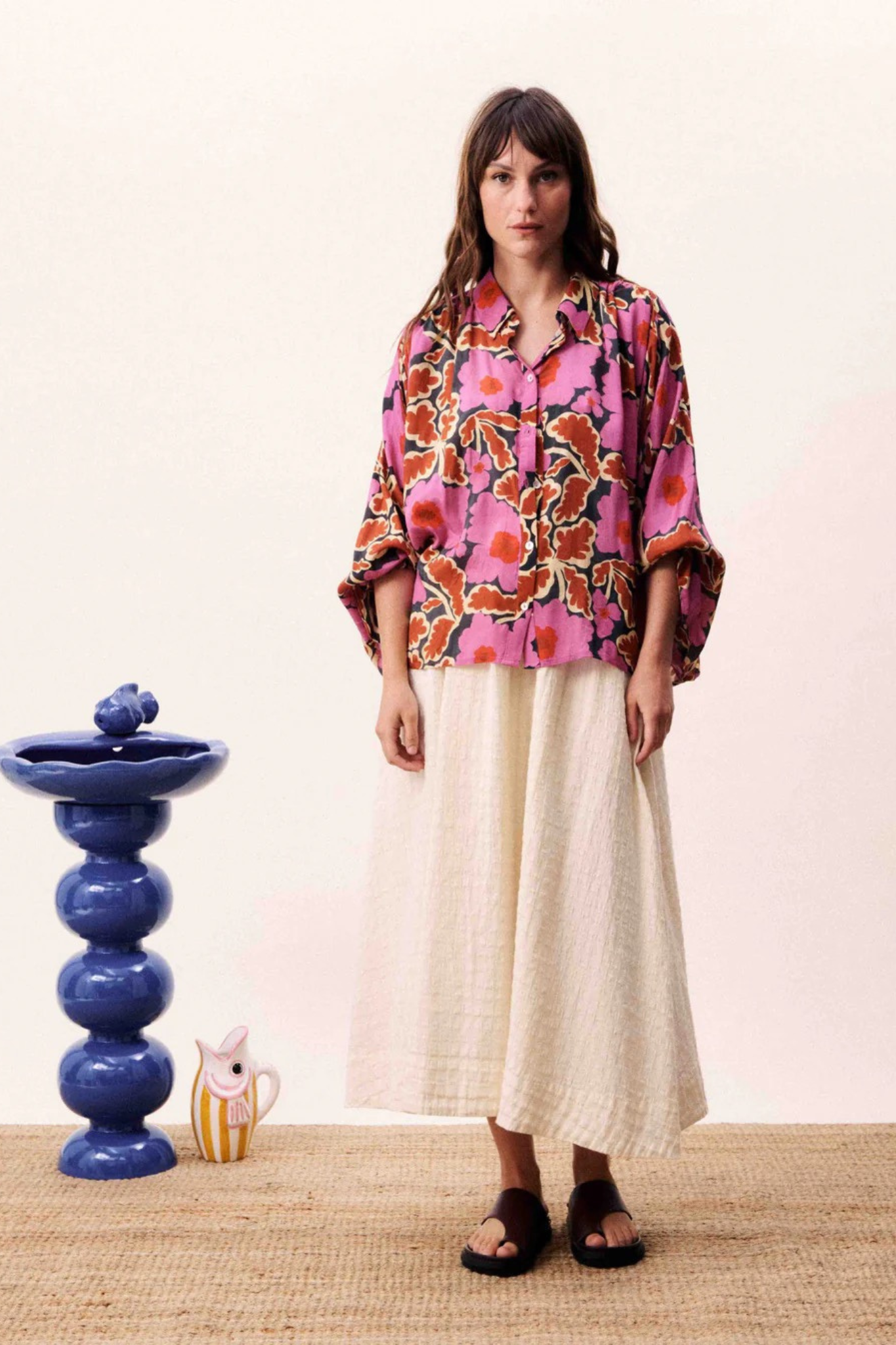 CLOUDIA SKIRT - BUTTER