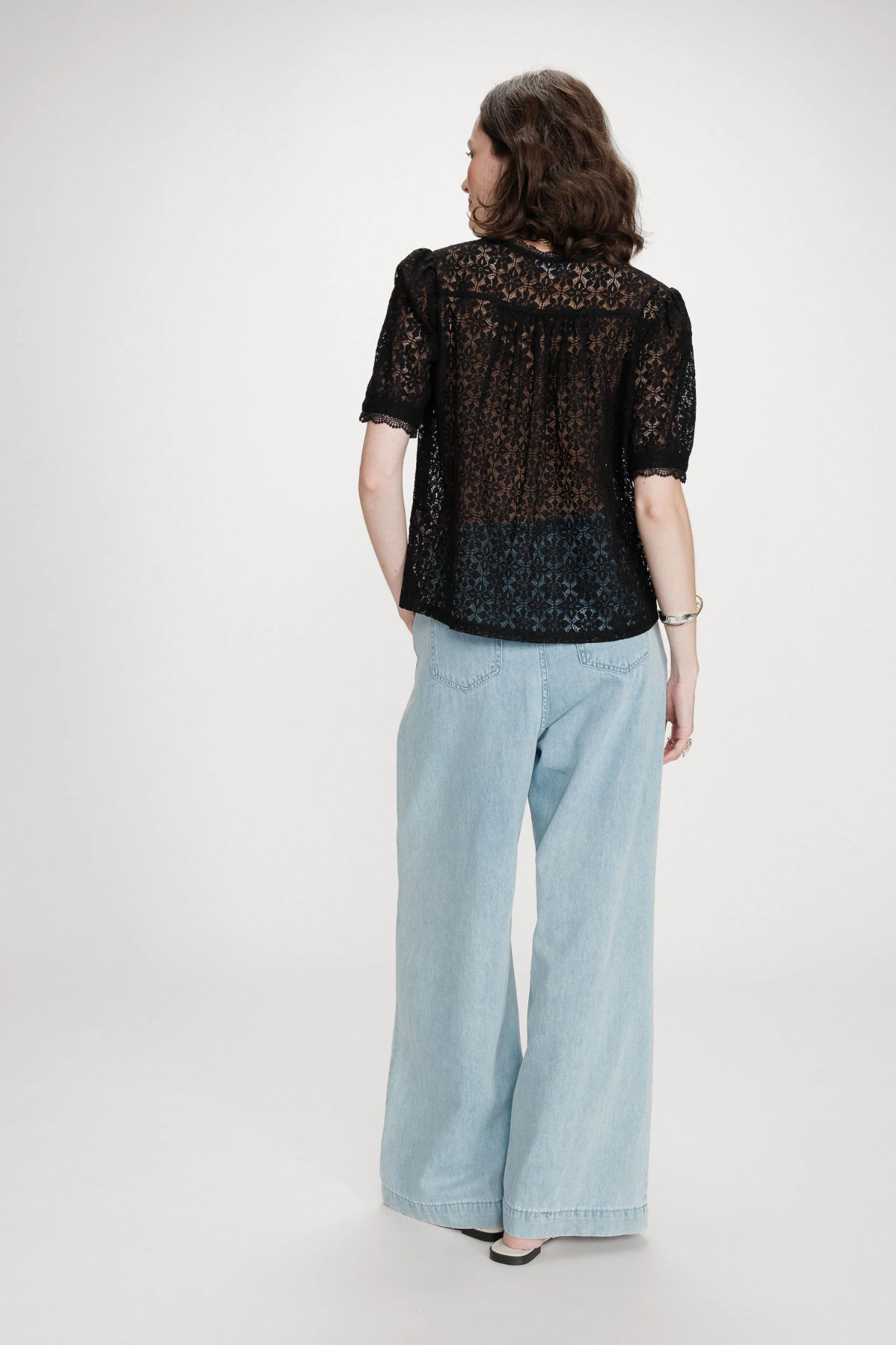 VICKY BLOUSE - BLACK