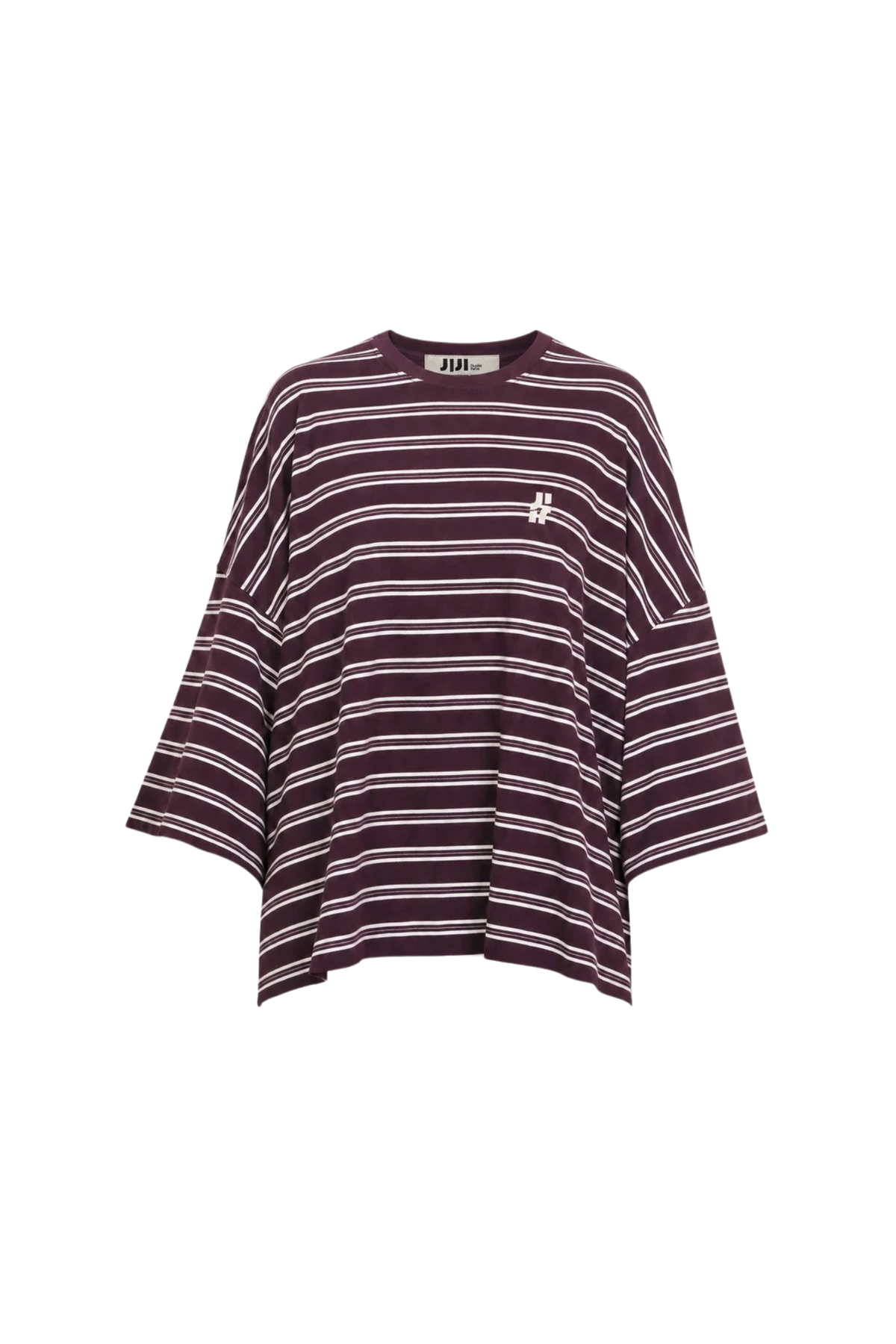 LUC TOP - AUBERGINE