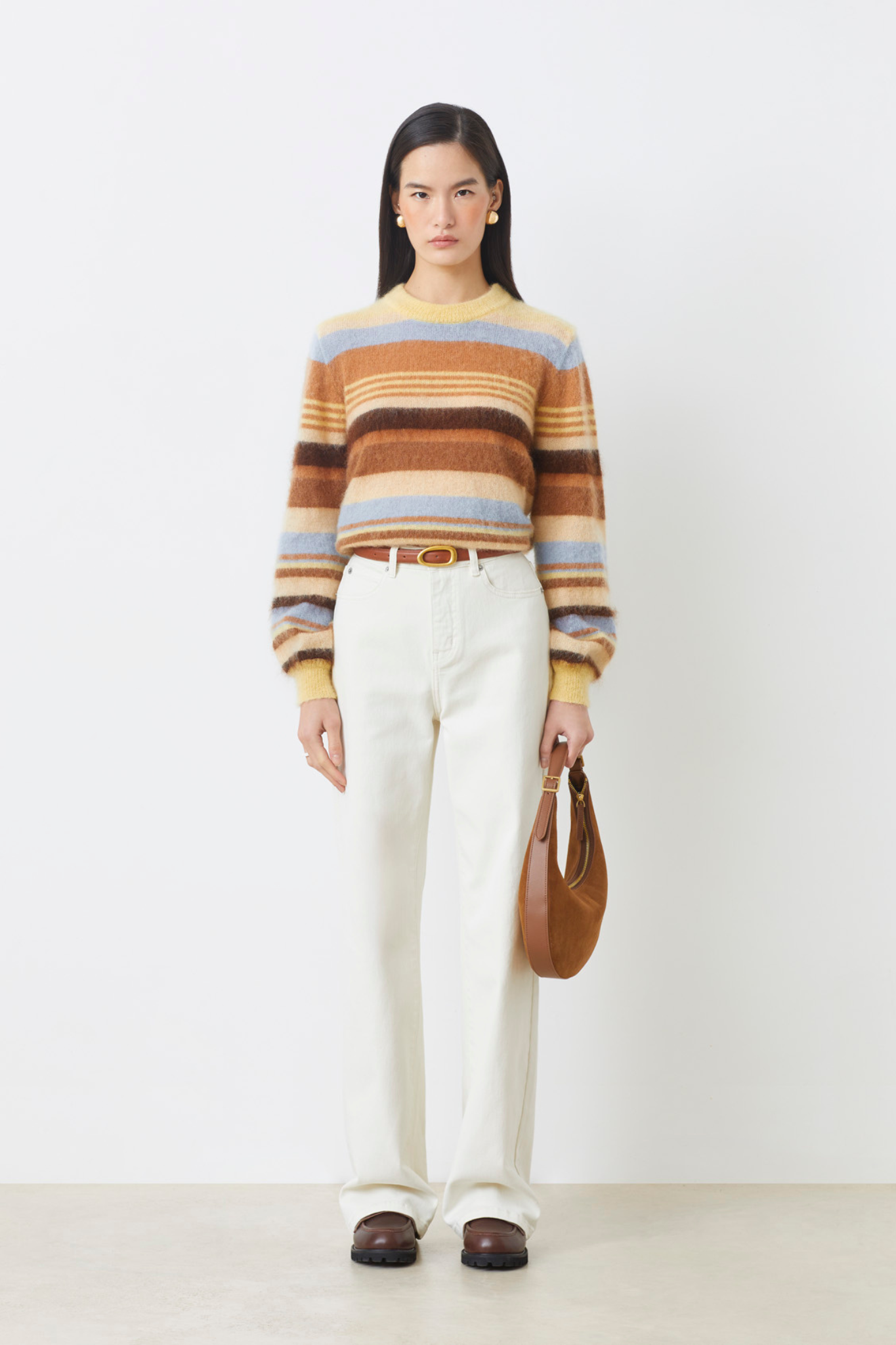 PRIORIS PULLOVER - CAMEL