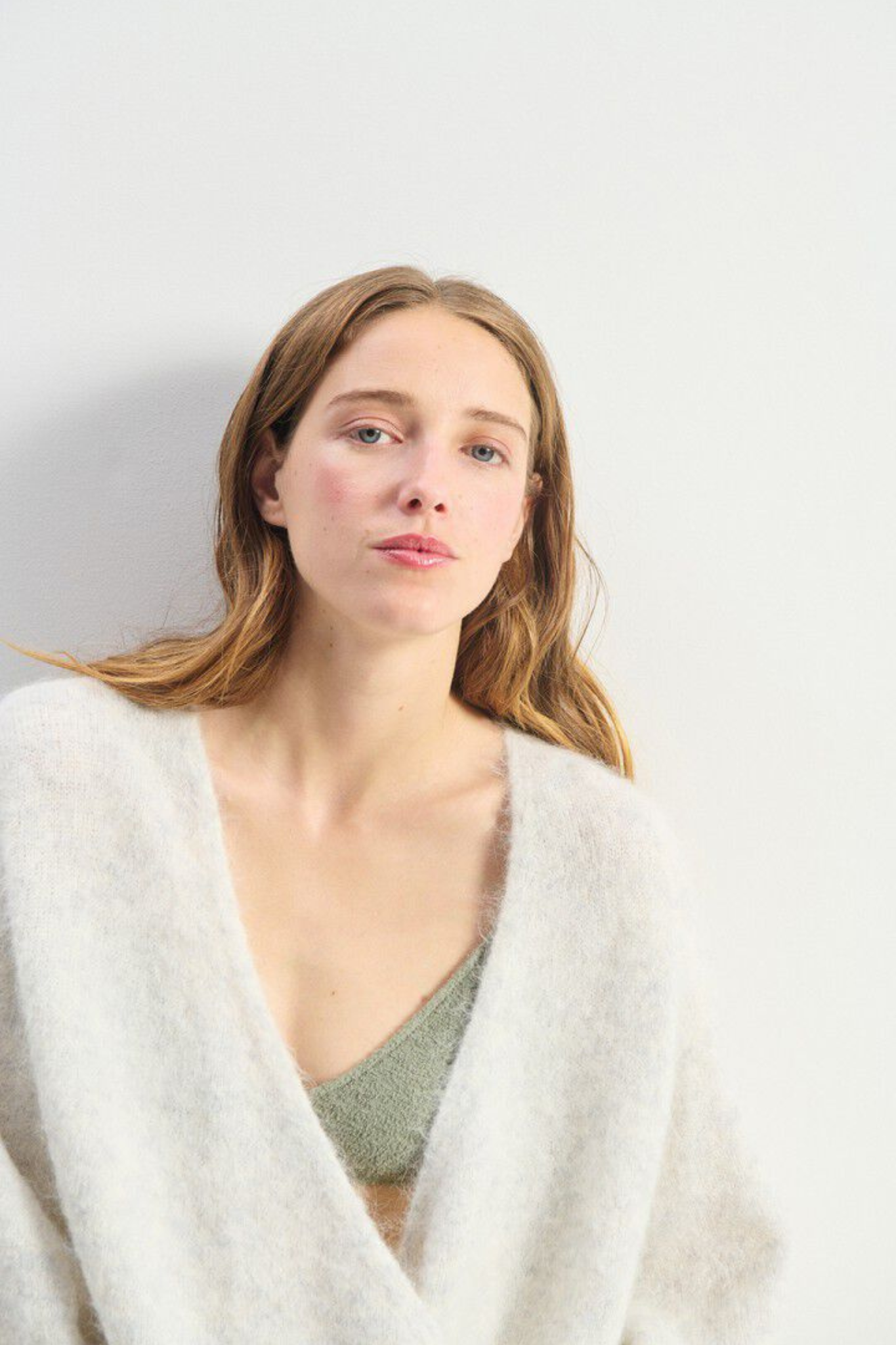 NUNY SWEATER - POLAR MELANGE