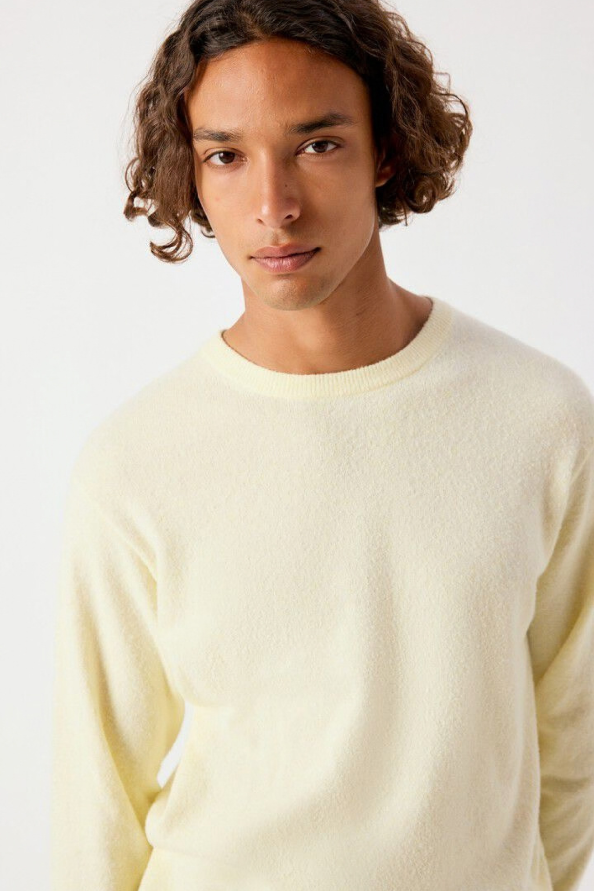 OUITY SWEATER MEN - LIMONADE CHINE