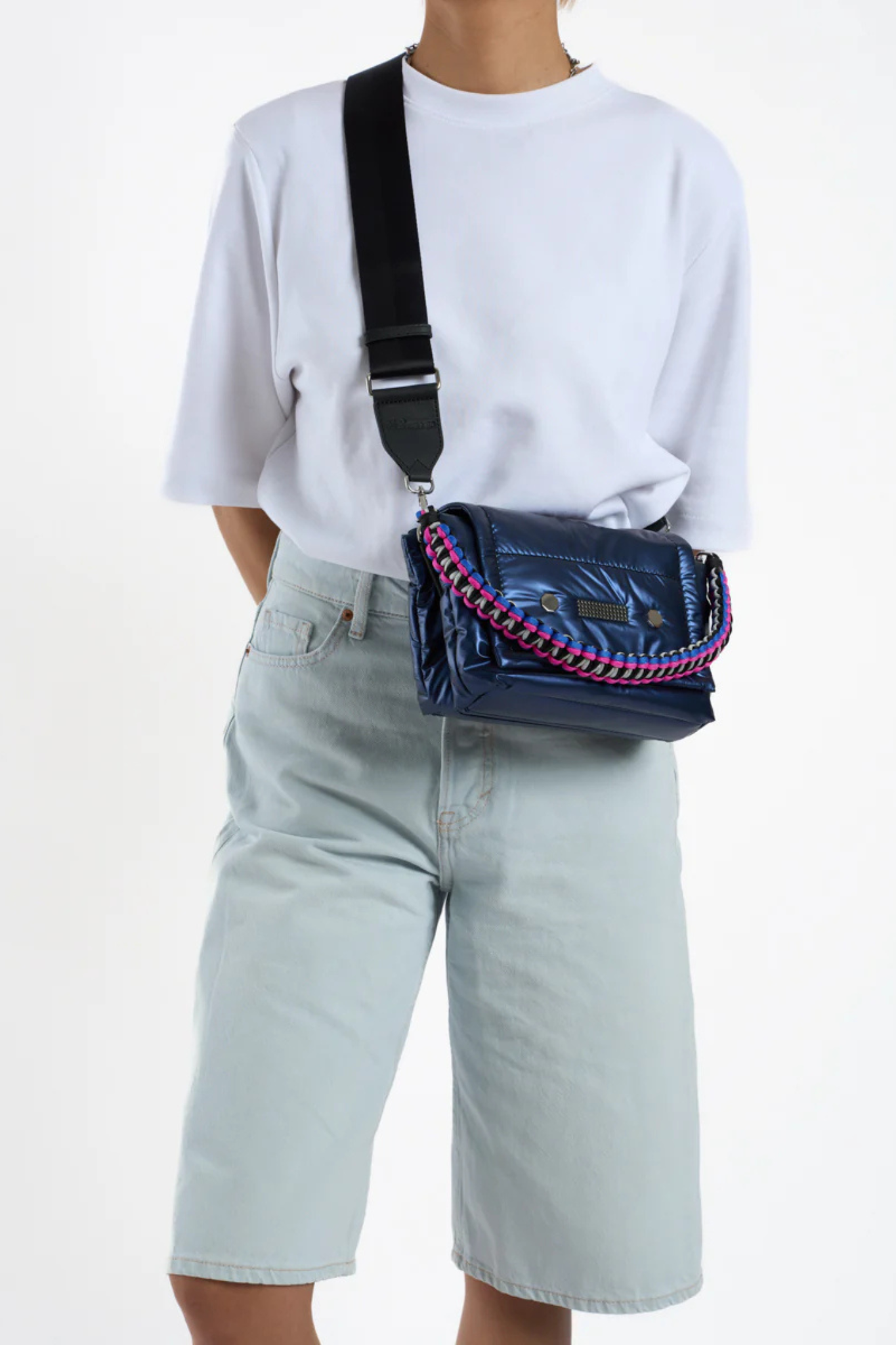 PULSE NYLON BAG - NAVY