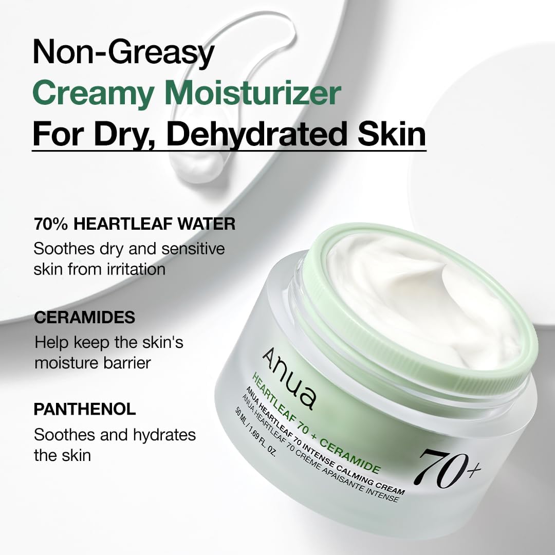 HEARTLEAF 70+ INTENSE CALMING CREAM 50ML