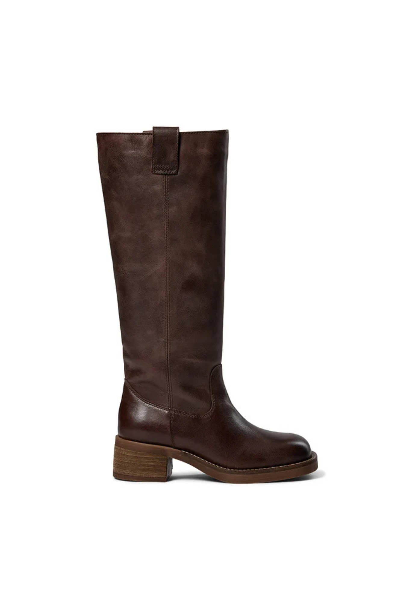 ANNIKA VINTAGE BOOTS - LEATHER BROWN