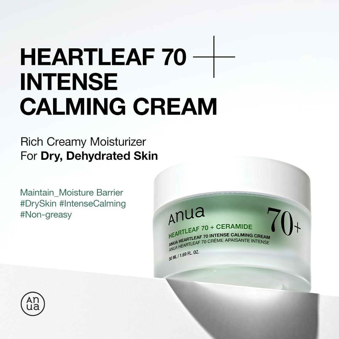 HEARTLEAF 70+ INTENSE CALMING CREAM 50ML