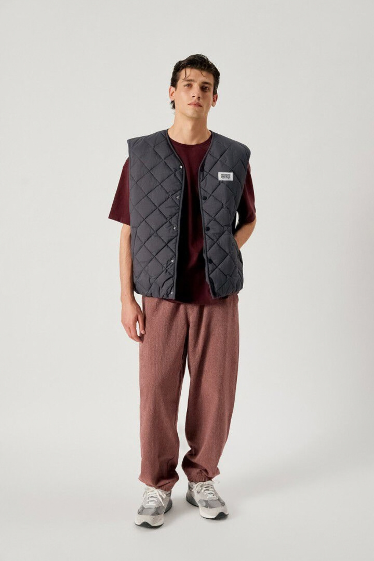 YUPIBAM VEST MEN - CARBONE