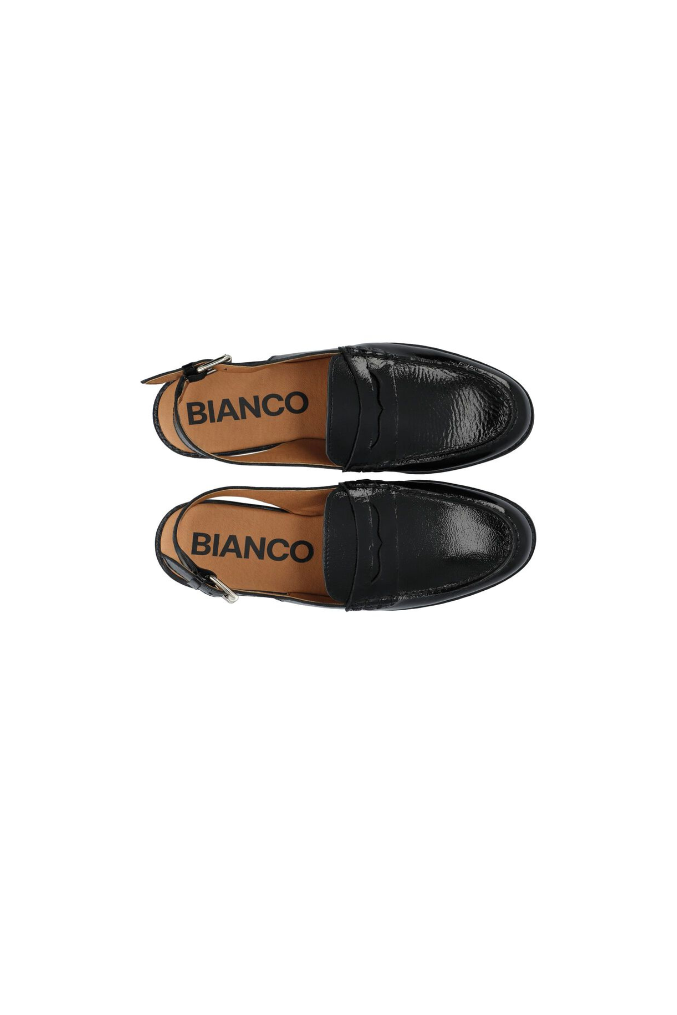 POP SLINGBACK LOAFER NAPPALAK SHOES - BLACK