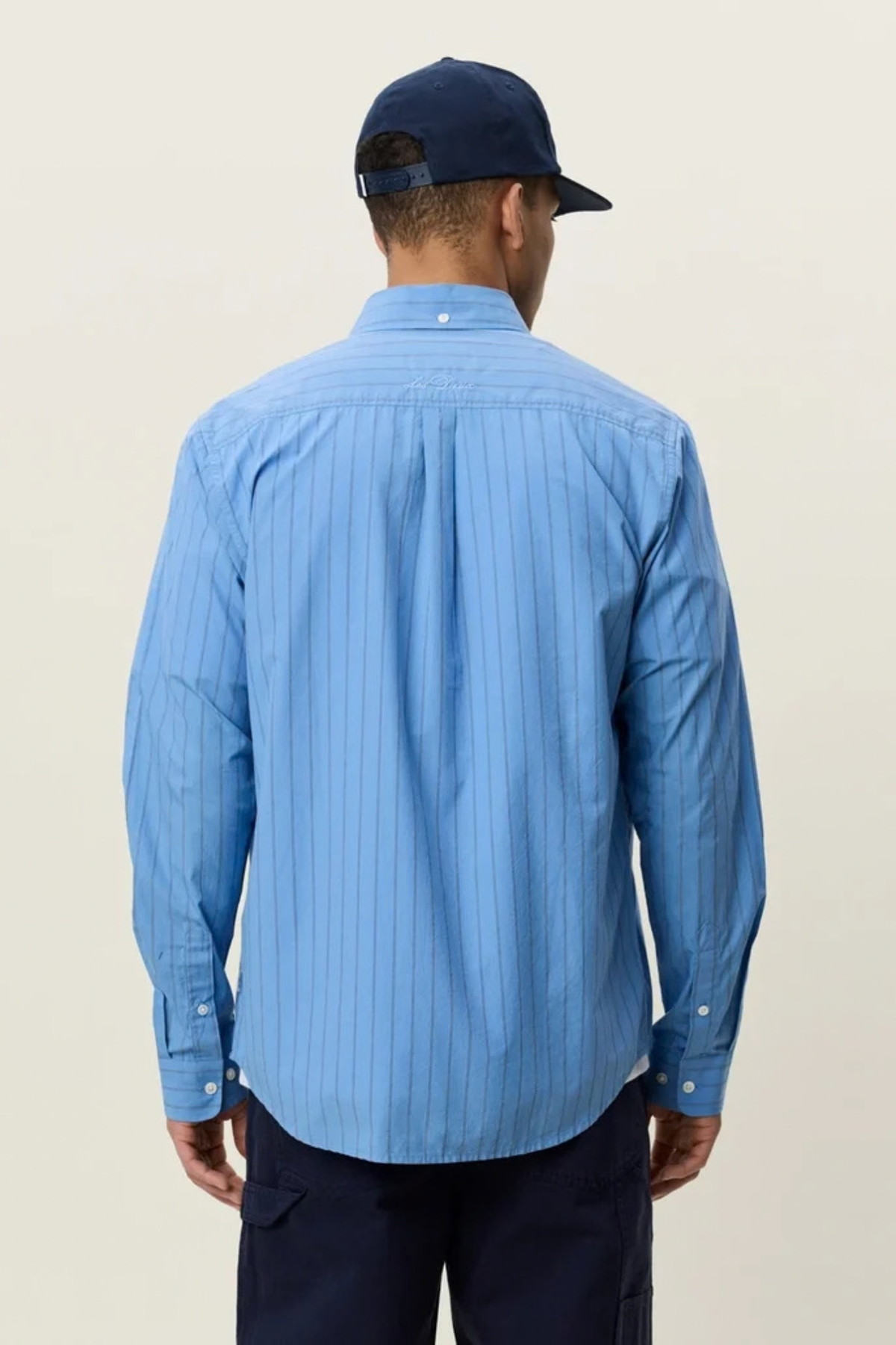 STRIPE POPLIN SHIRT - ALLURE