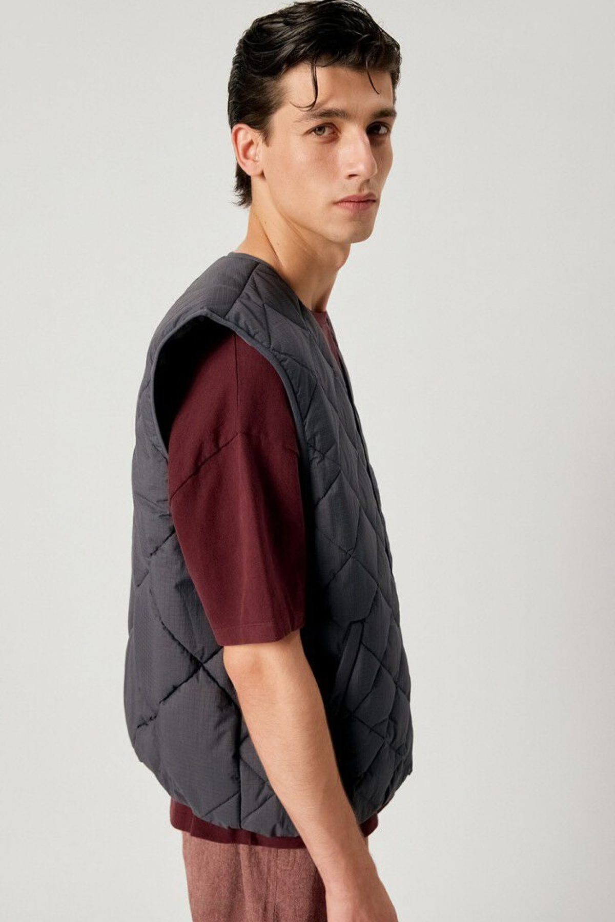 YUPIBAM VEST MEN - CARBONE