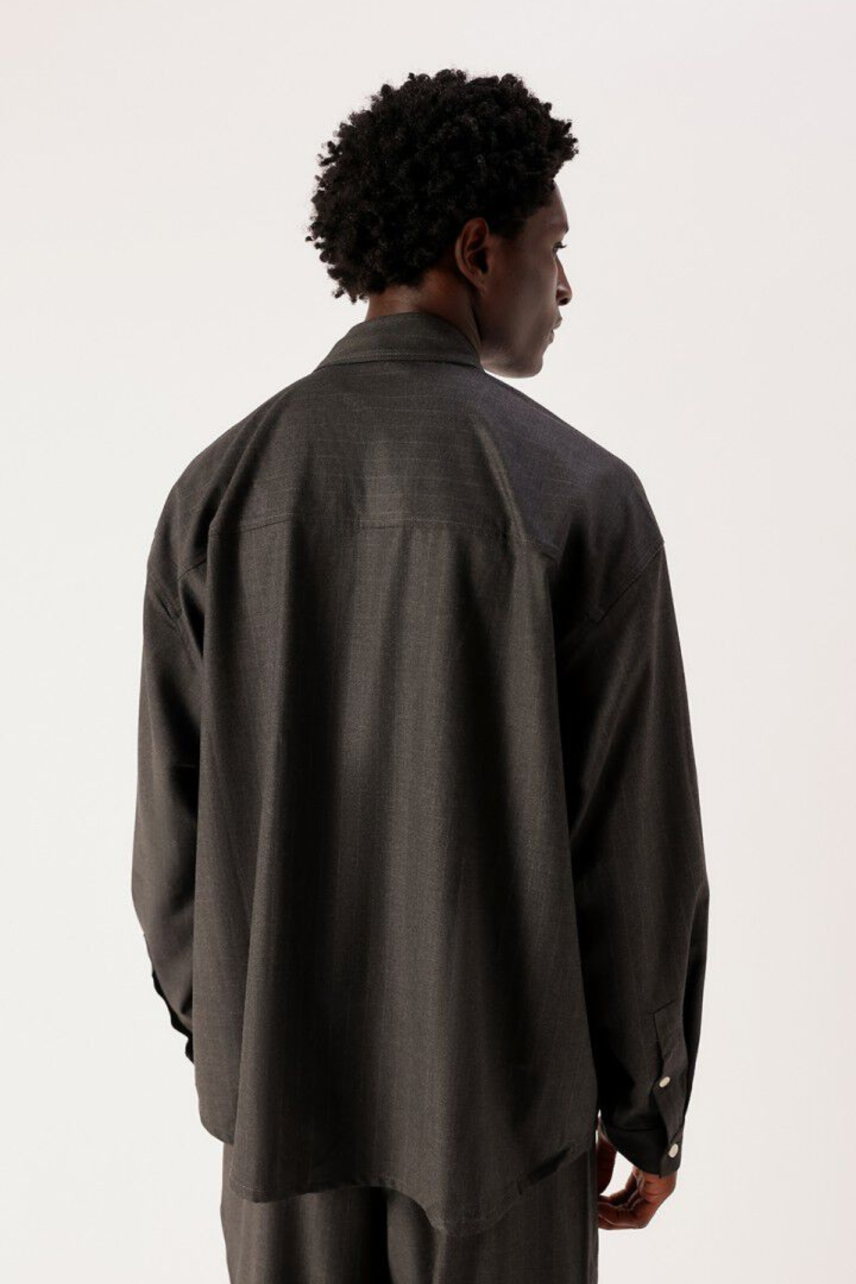 ORZY SHIRT HEREN - HOUTSKOOL GESTREEPT MÉLANGE