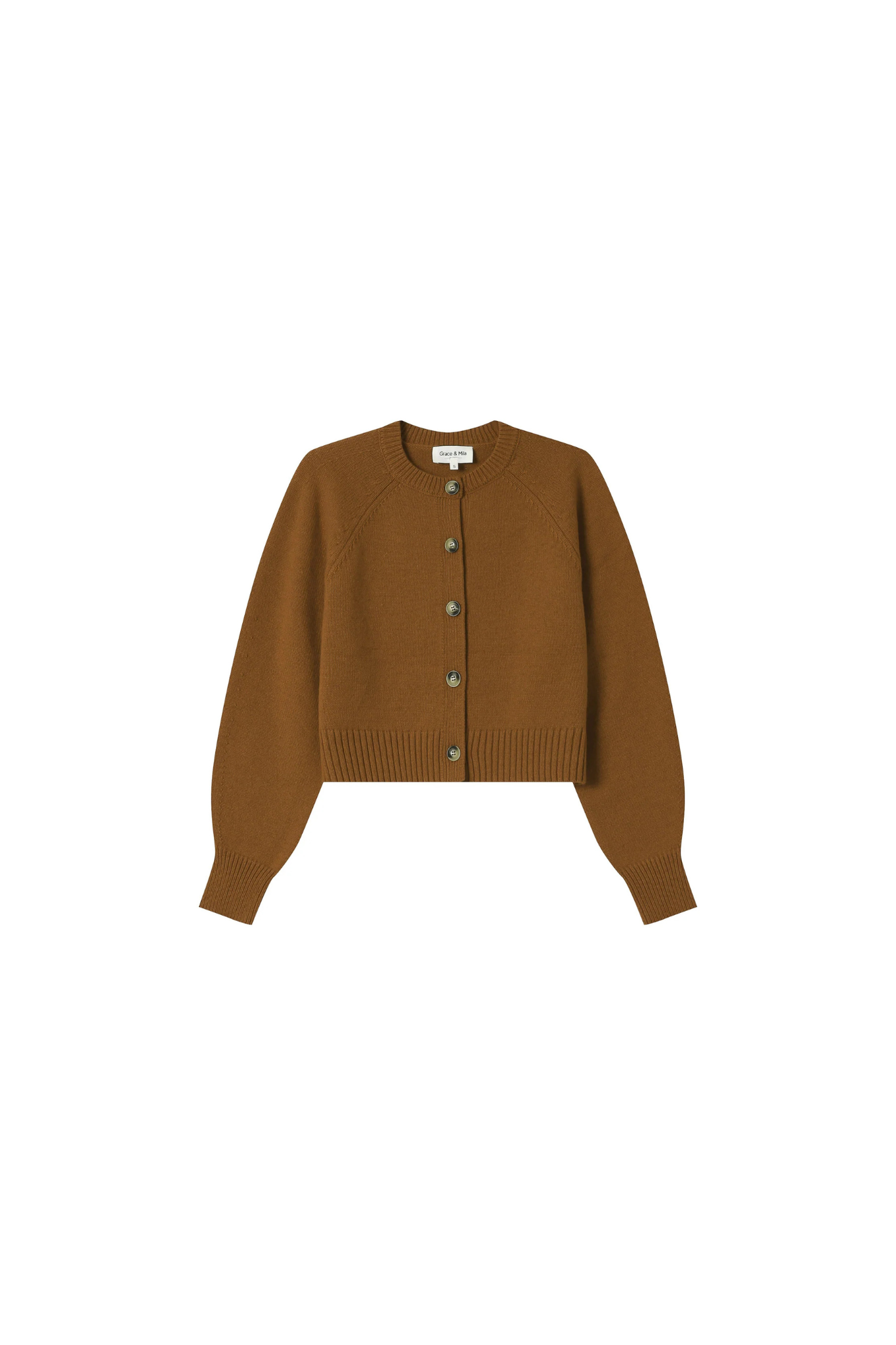 SANDERS CARDIGAN - KHAKI
