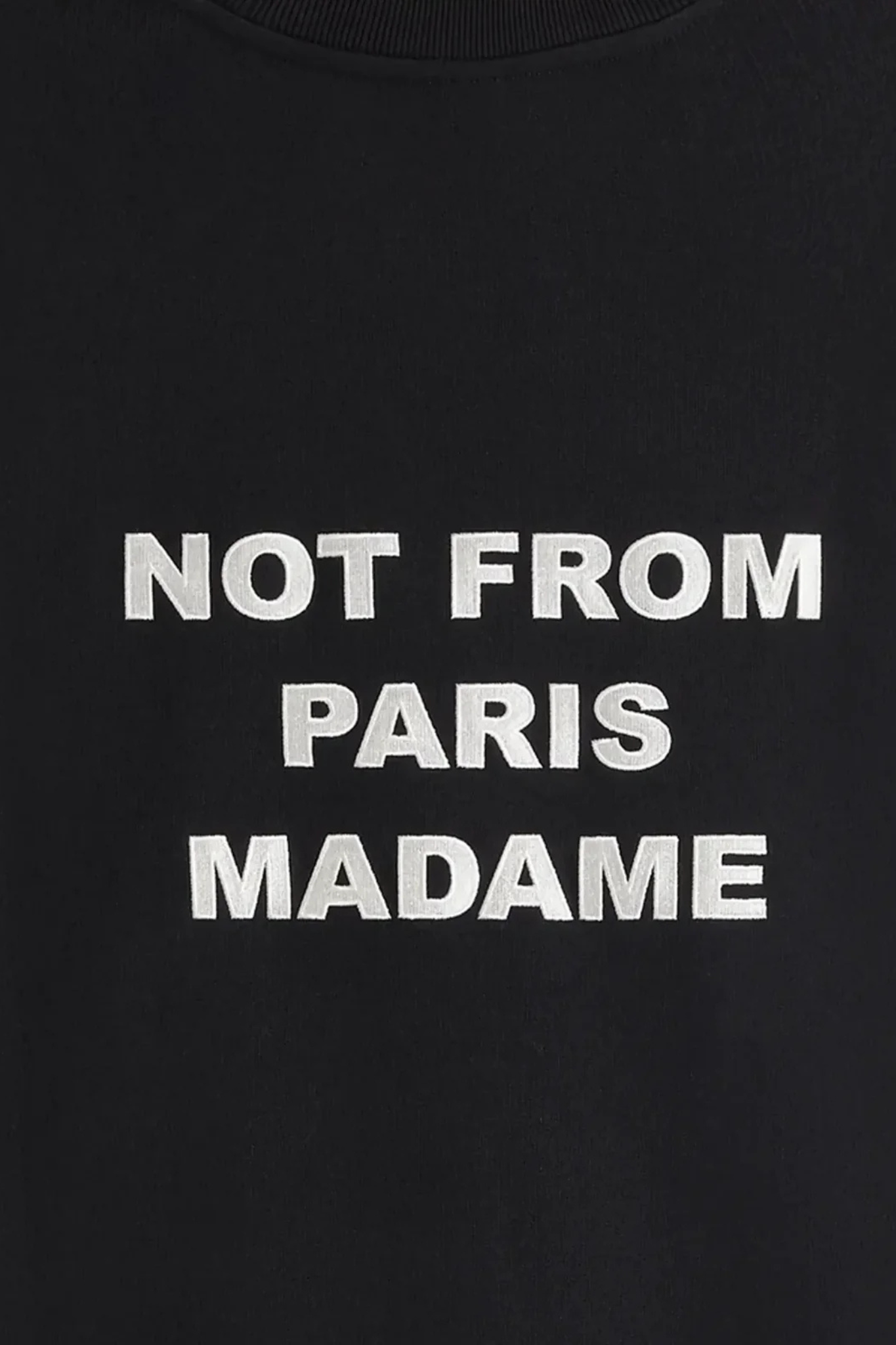 LE SWEATSHIRT SLOGAN CLASSIQUE - BLACK