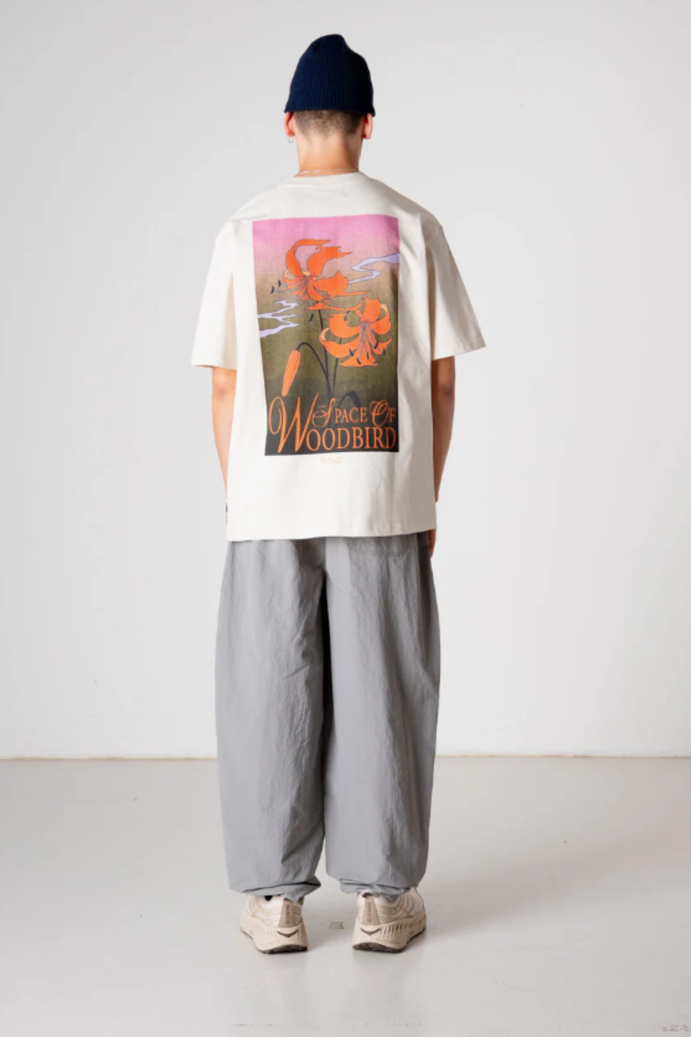 BAINE FLOWER TEE - OFF WHITE