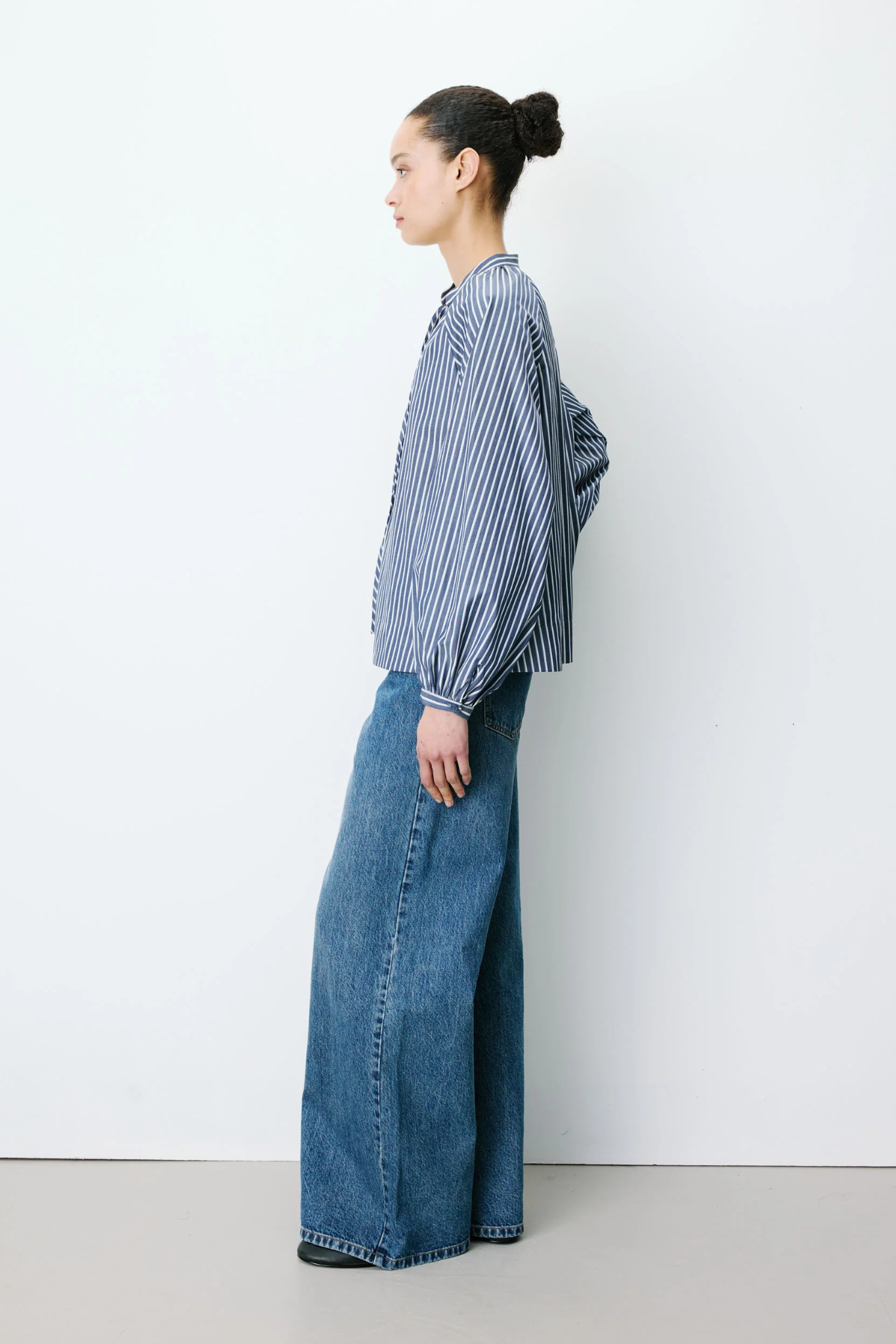 ALBANE BLOUSE - MARINE