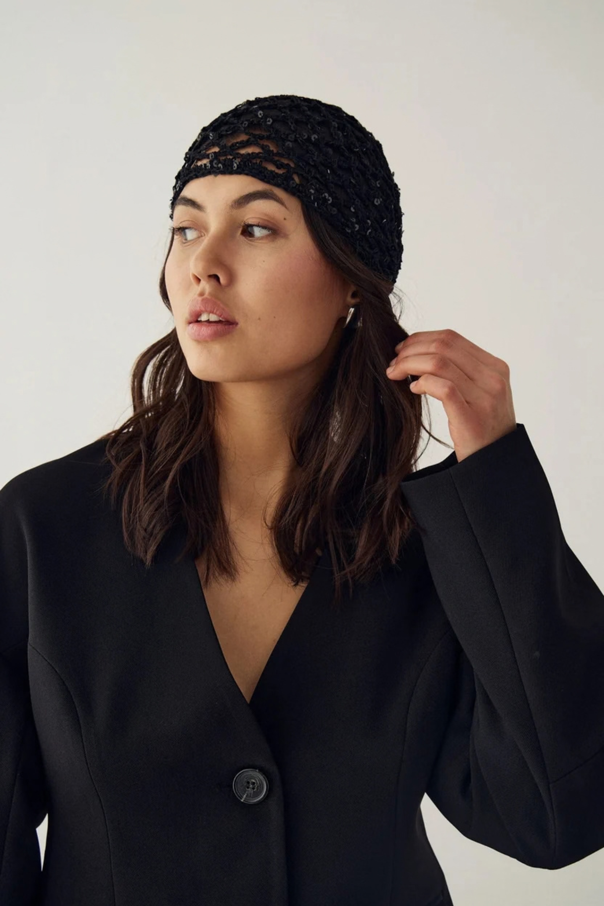 MALLIE BLAZER - BLACK