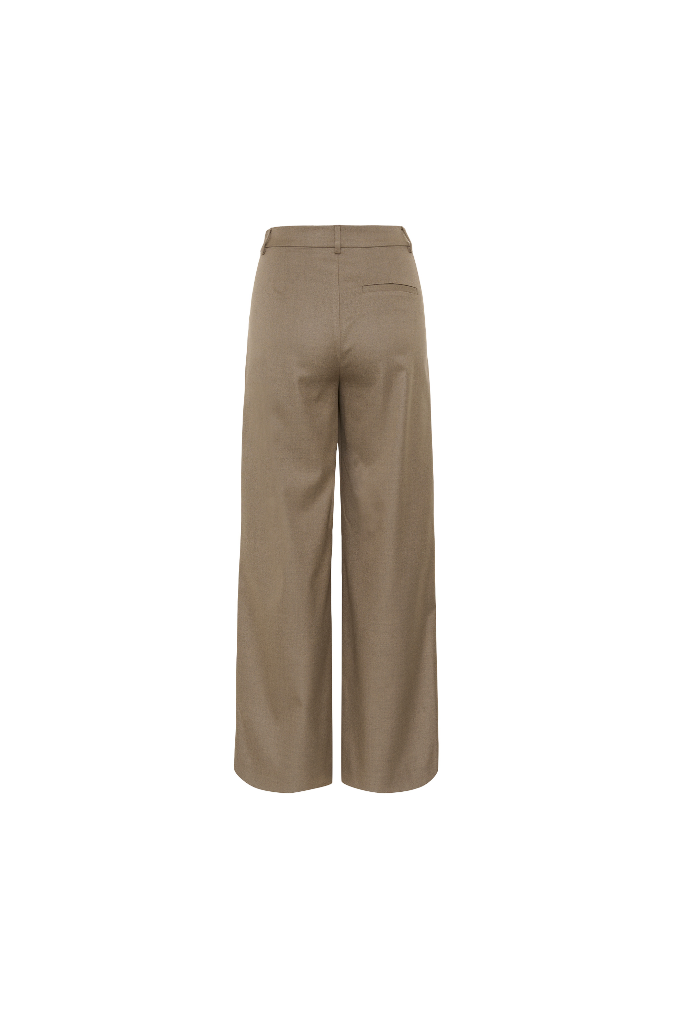 PAULA MW WIDE PANTS - BEIGE