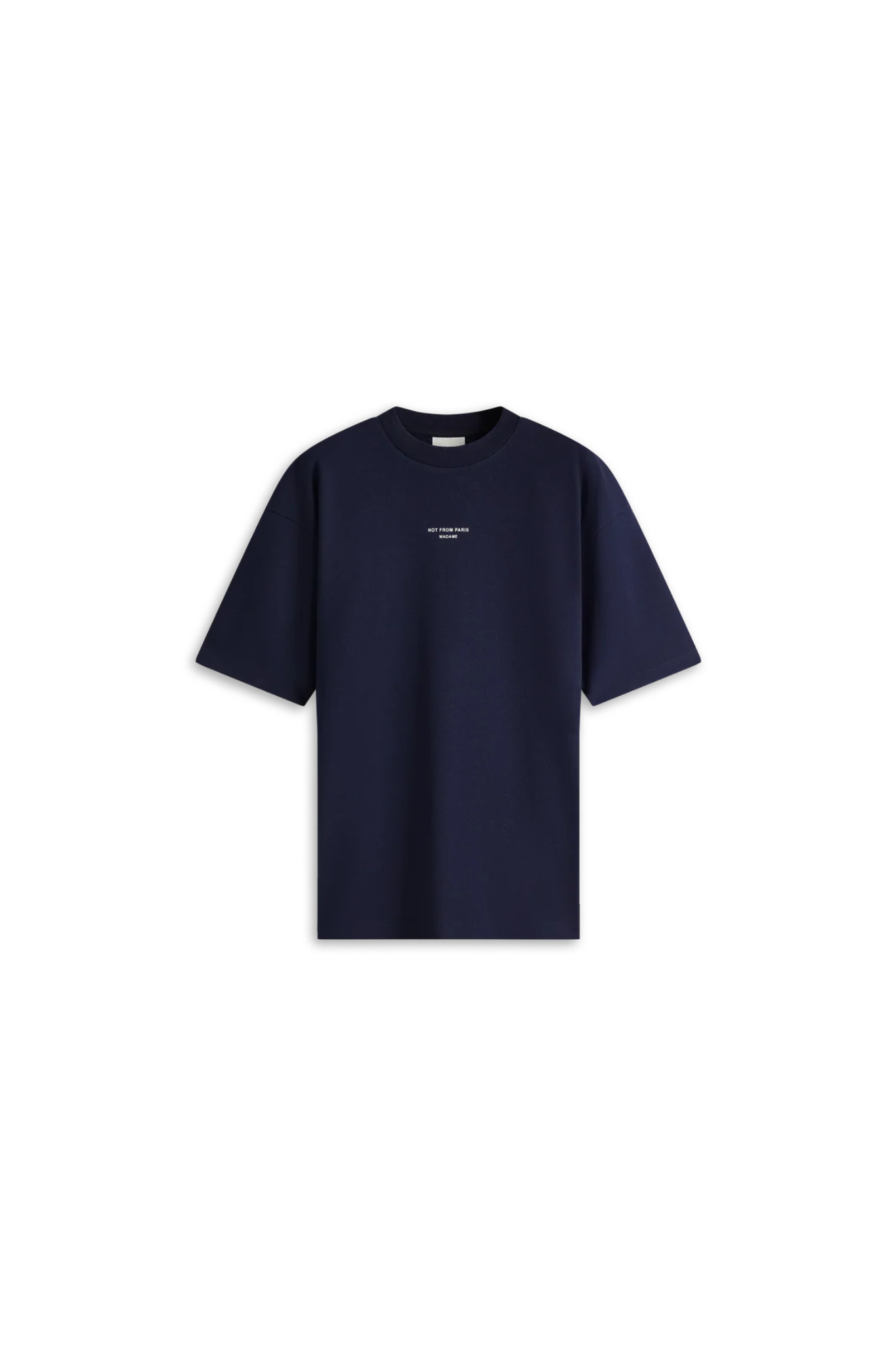 LE T-SHIRT SLOGAN CLASSIQUE - NAVY