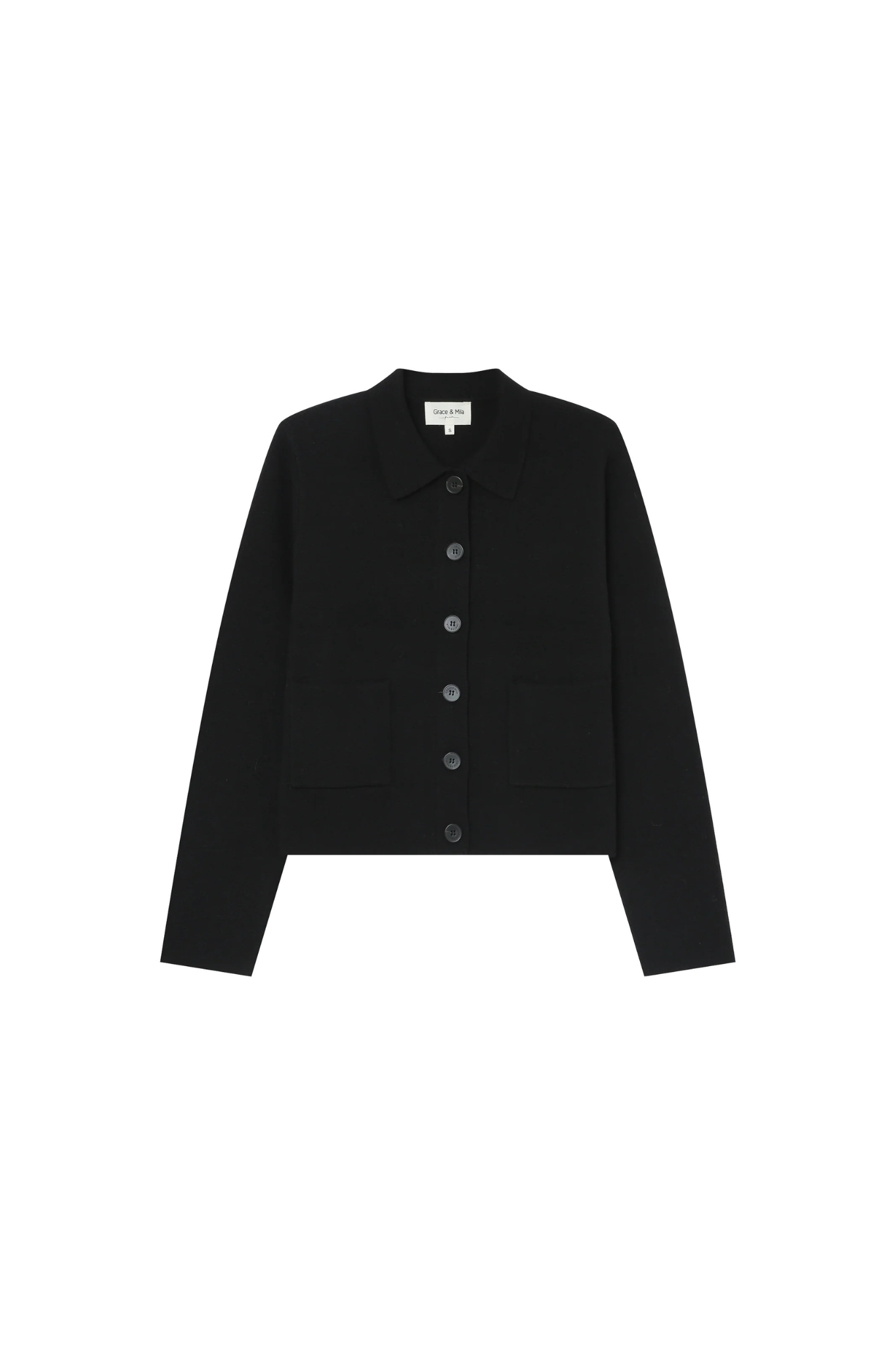 SAILOR CARDIGAN - BLACK