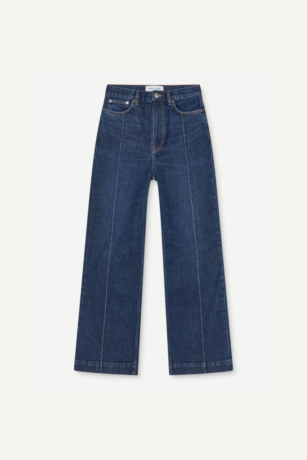 REBECCA TUCK JEANS  - PARIS BLUE COMFORT