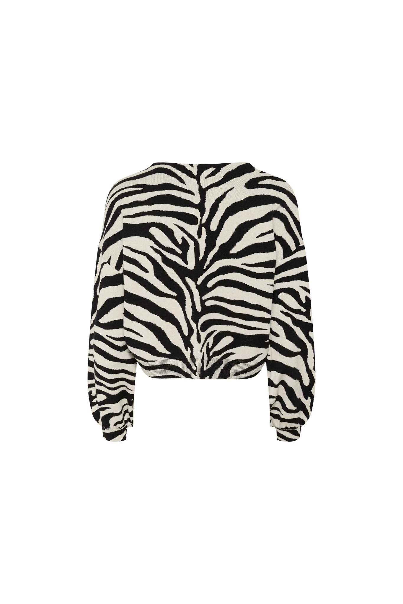 ZEBBA CARDIGAN - BLACK/BIRCH TIGER