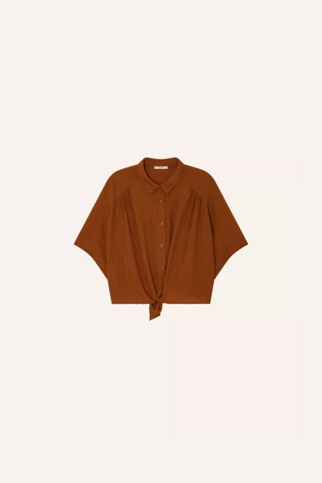 ALFASSA SHIRT - CARAMEL