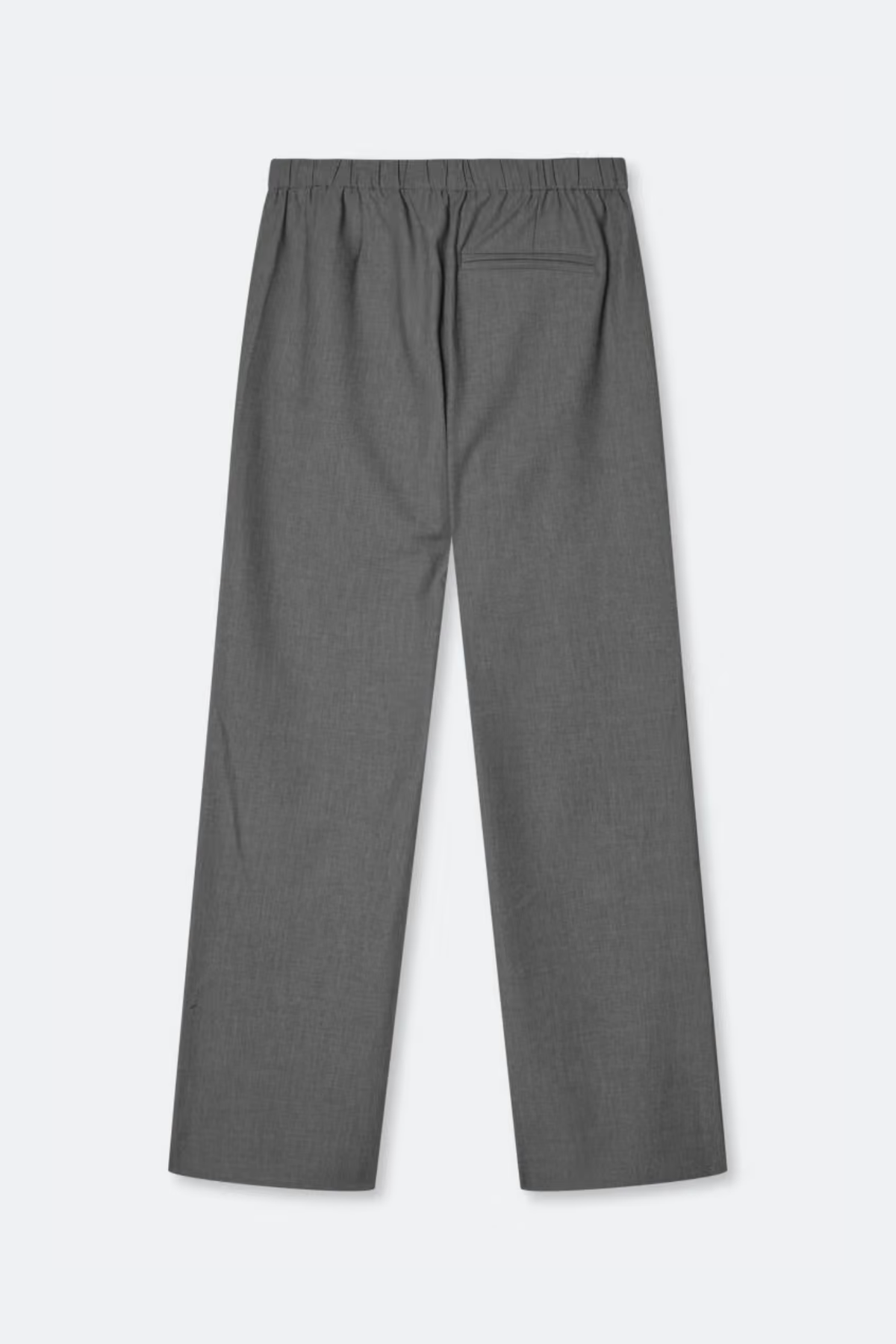 HOYS REKTE BROEK - Grijze melange