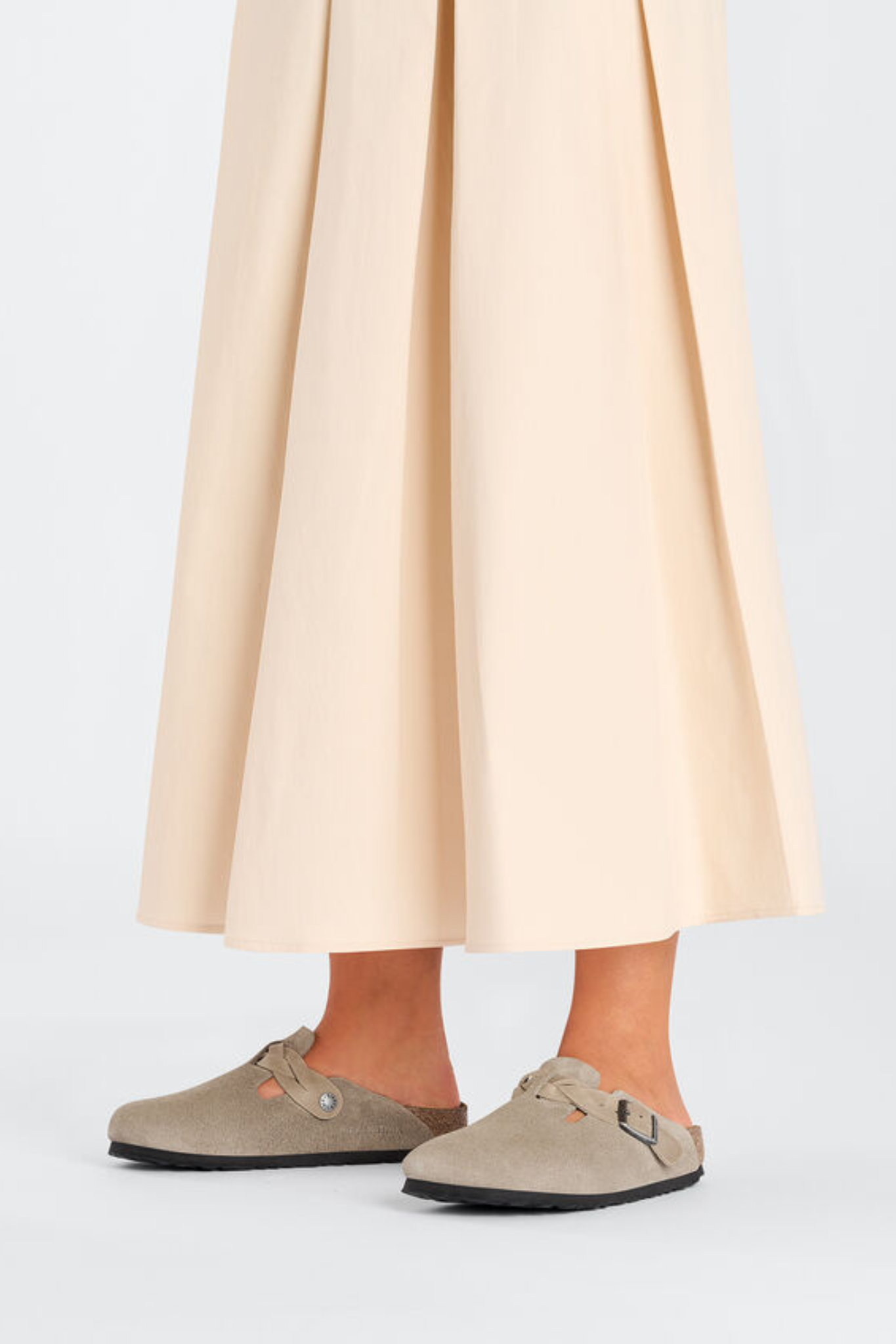 BOSTON BRAIDED WOMEN SANDALS - TAUPE