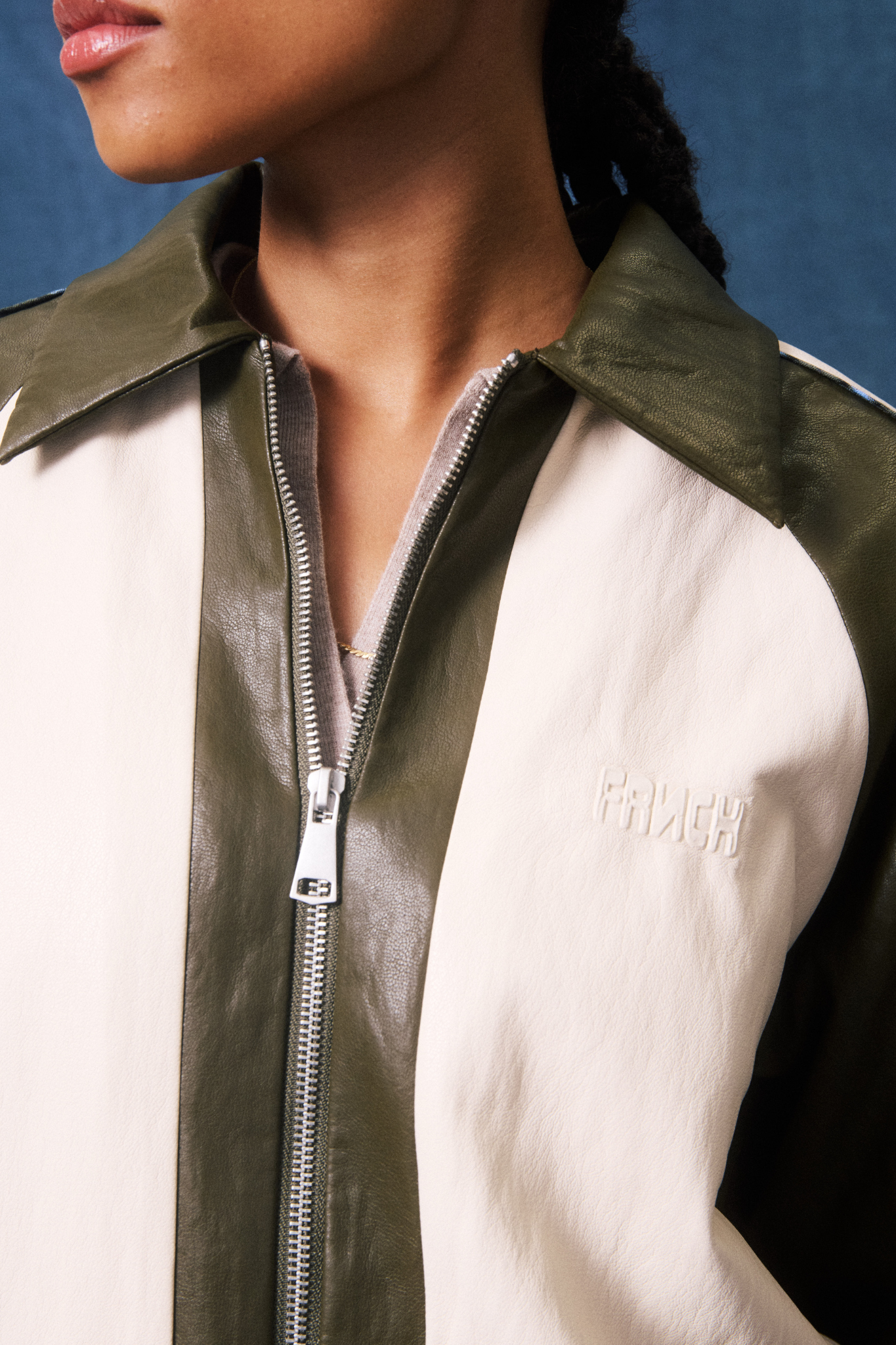 ALTHEA BOMBER JACKET - KAKI