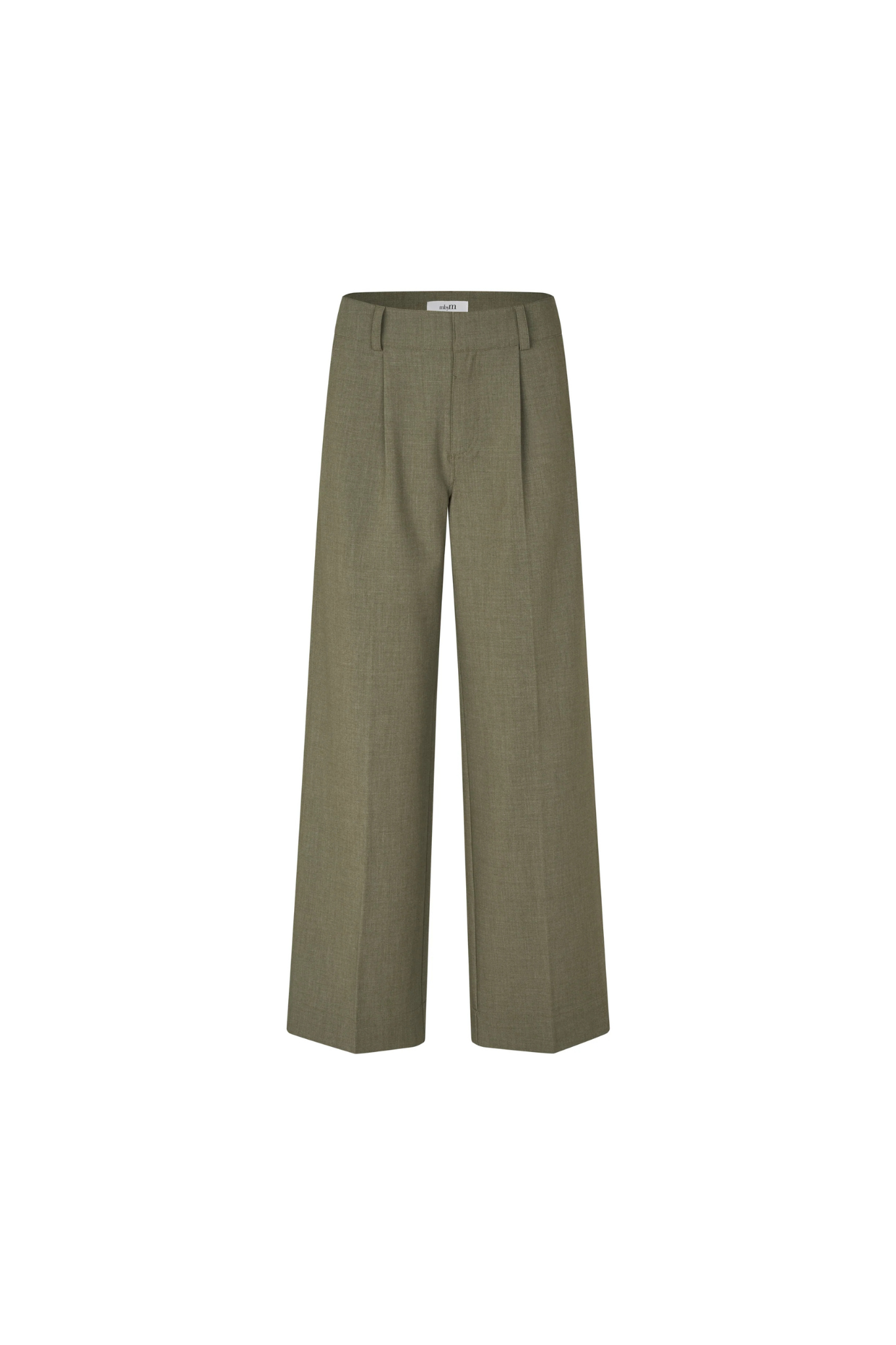 FARIN WILLAH PANTS - DUSTY OLIVE MELANGE
