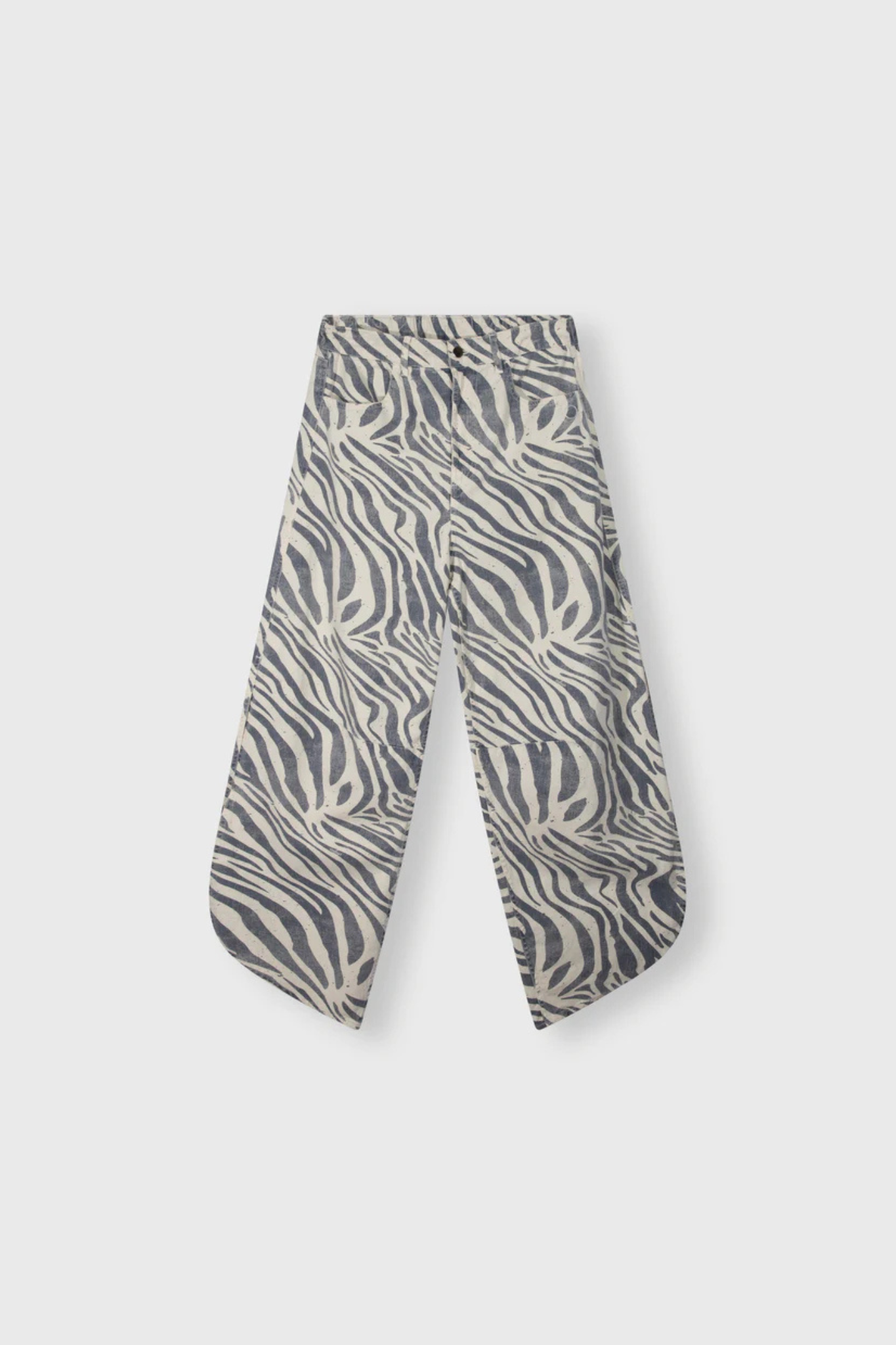 WESTER ZEBRA PANTS - LIGHT VANILLA