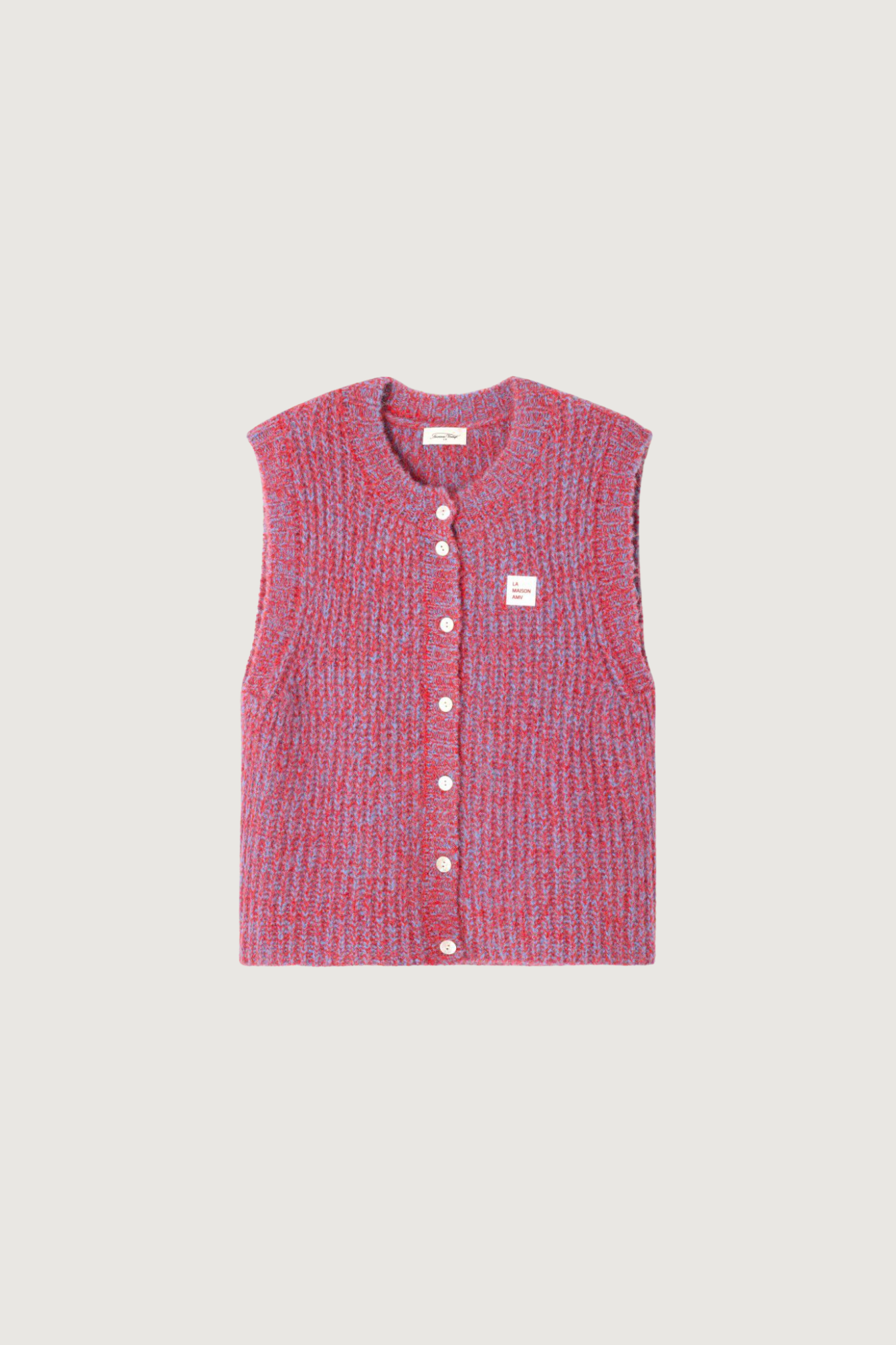 EAST CARDIGAN - CHILI PEPPER MELANGE