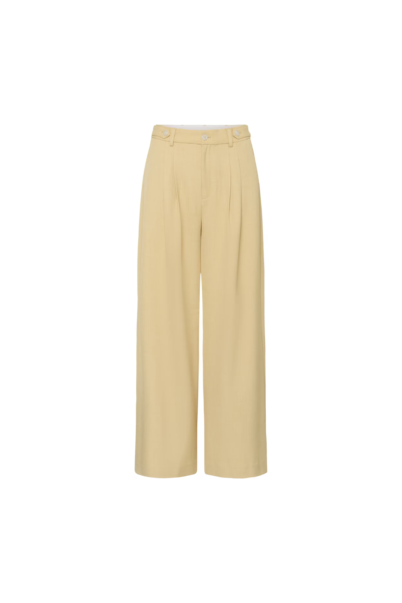 STACY PANTS - PALE HAY MELANGE