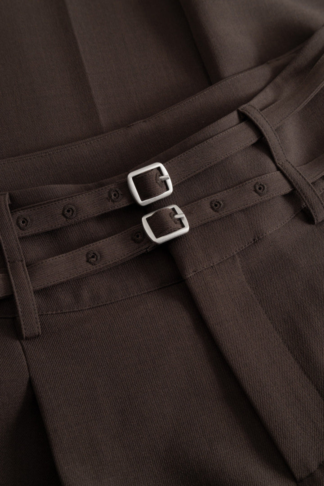 DARRYL HW PANTS - CHOCOLATE