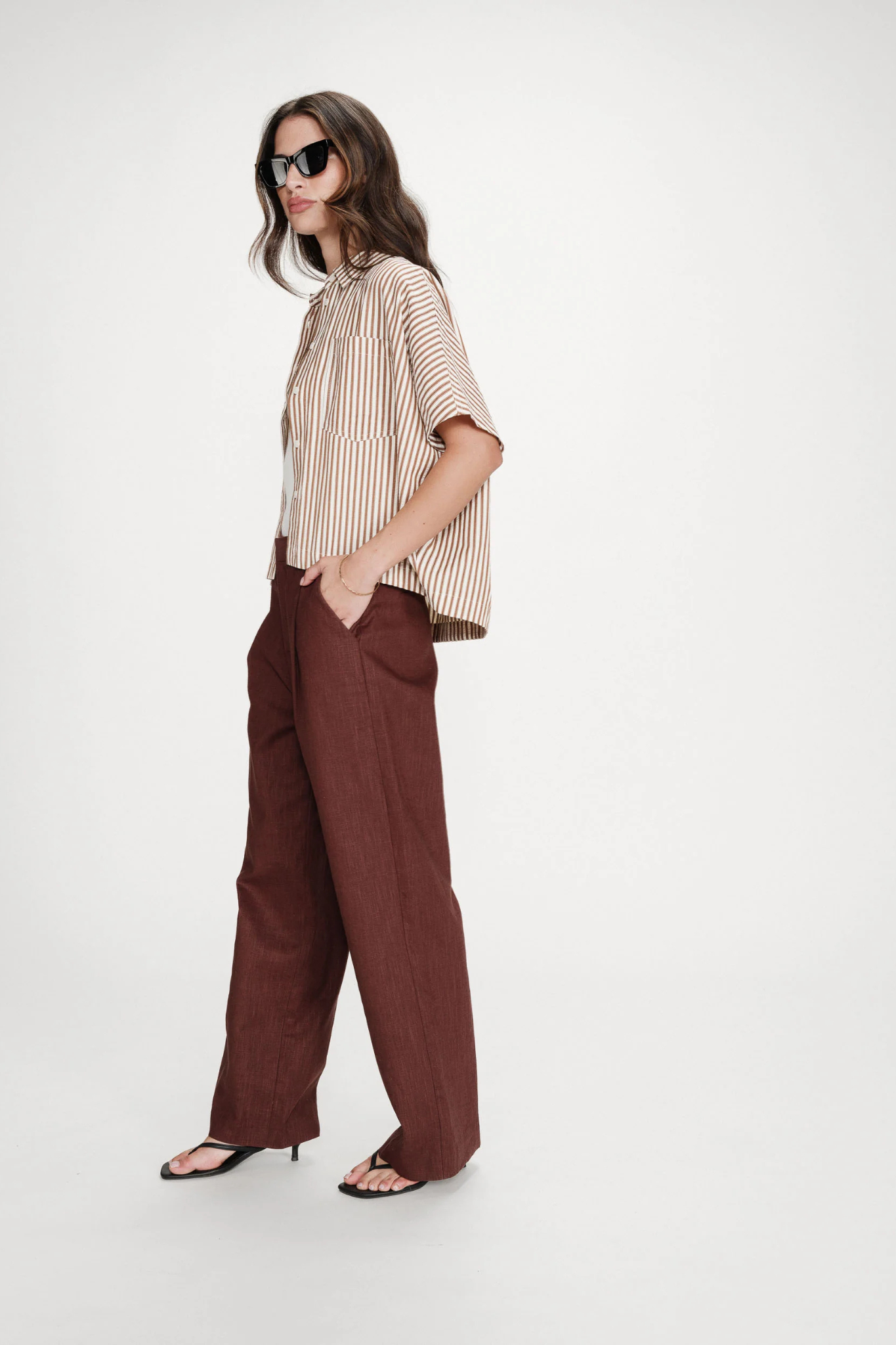 VERCIA SHIRT - MOCHA
