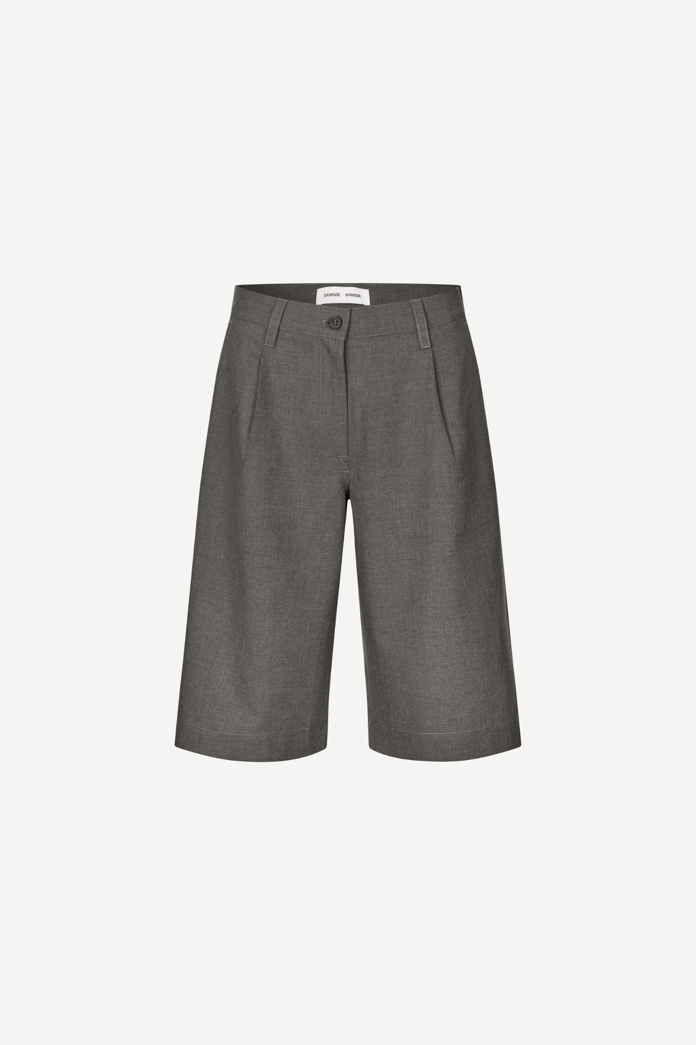 HARPER PLEAT SHORTS - BLUE SHADOW