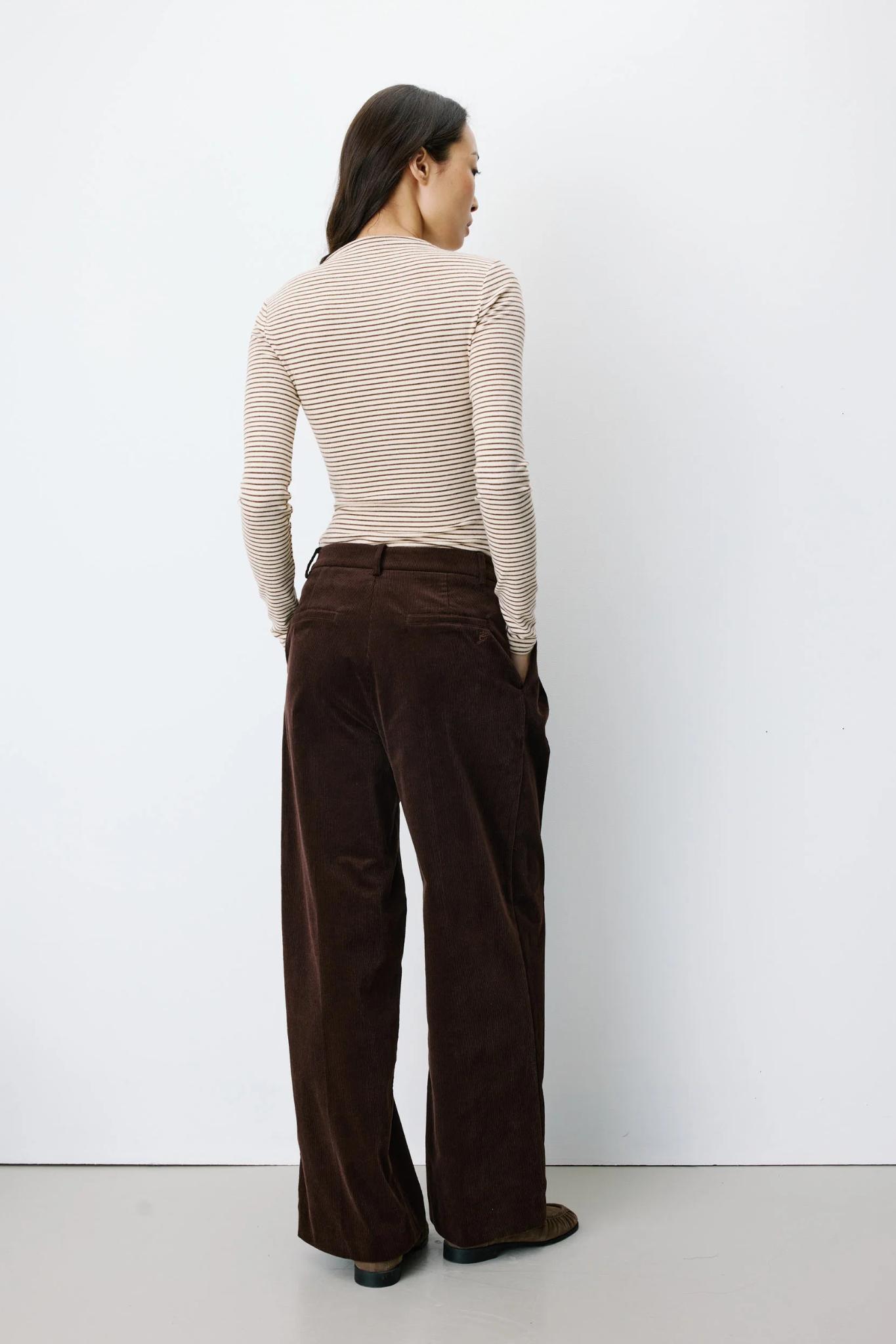 ABRIEL PANTS - CHOCOLAT