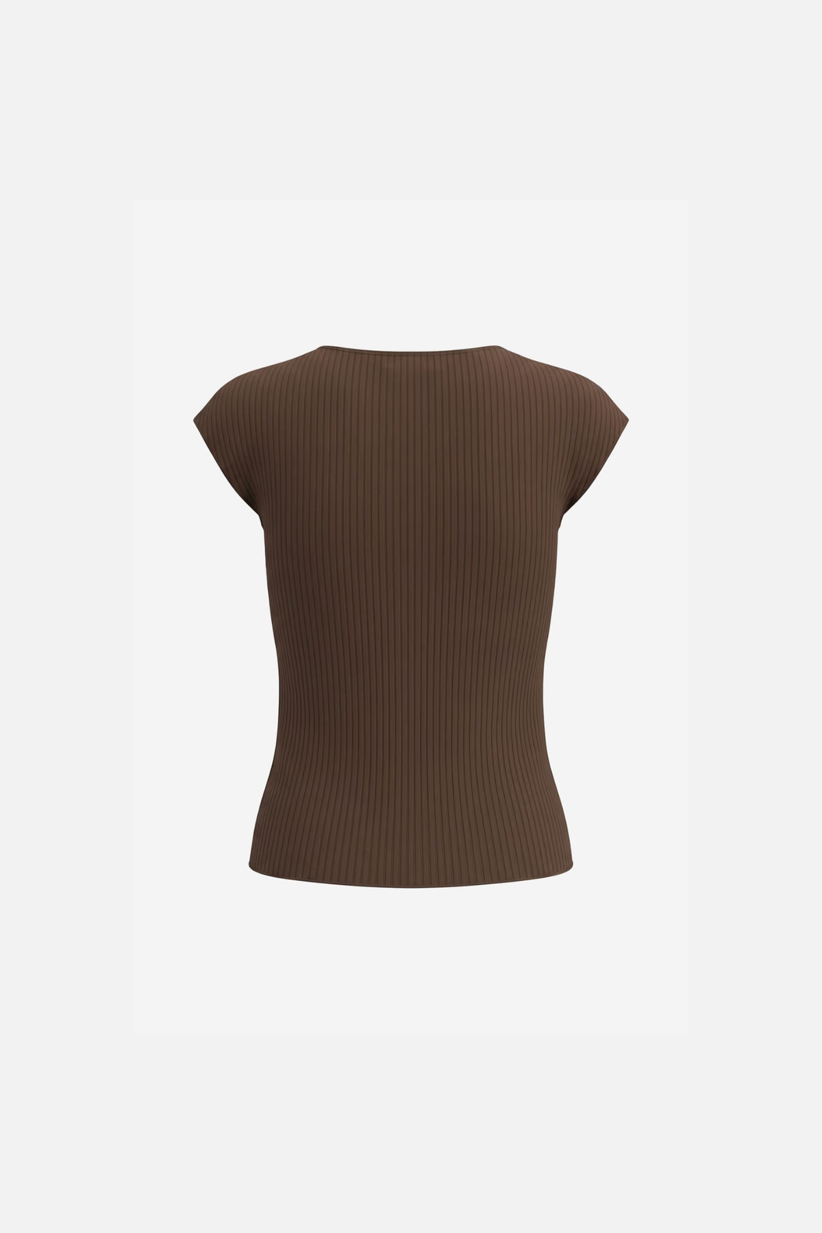 ELIN LS CARDIGAN - CHOCOLATE TORTE
